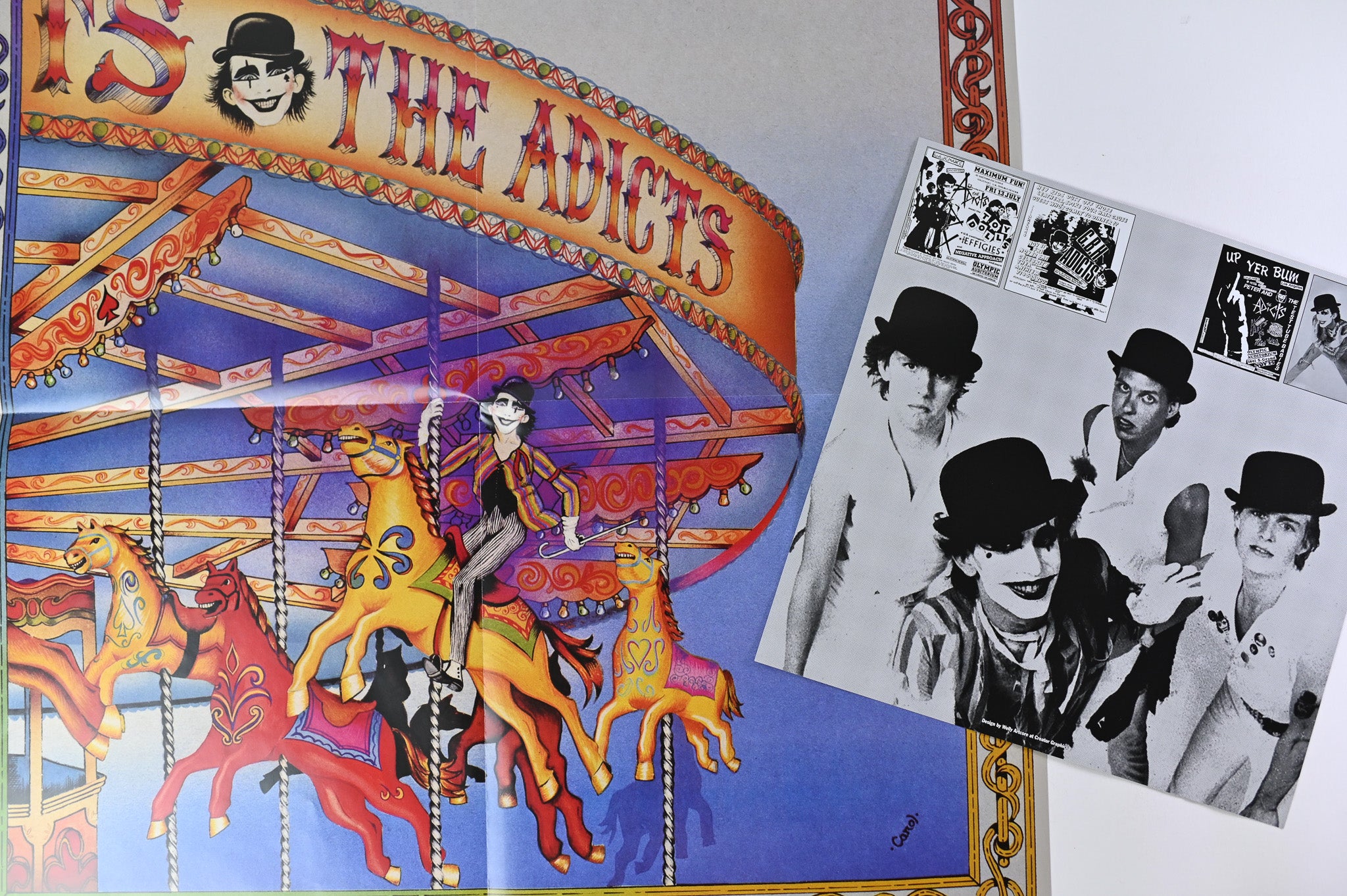 The Adicts - Sound Of Music on Puke N Vomit Records