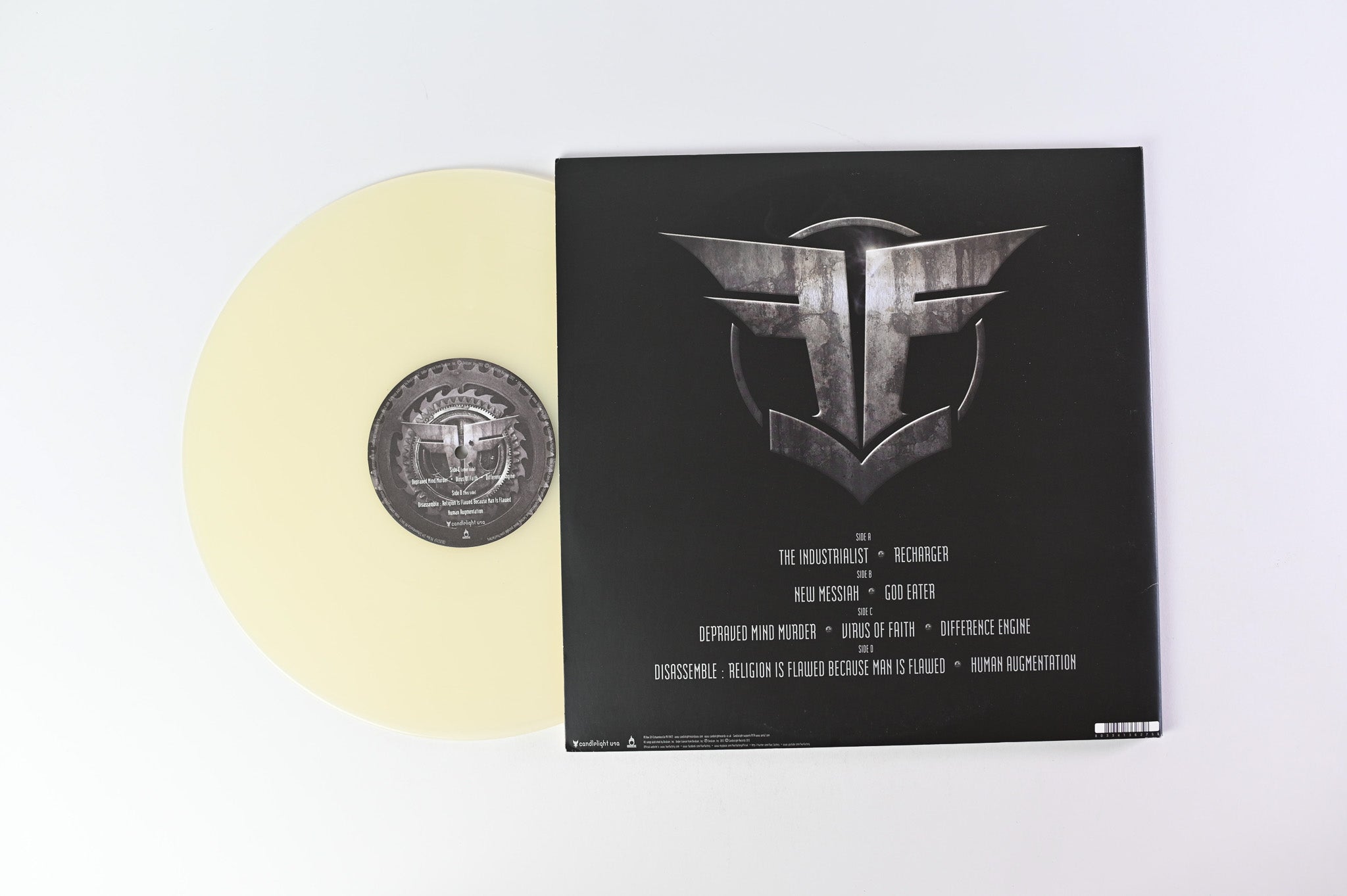 Fear Factory - The Industrialist on Candlelight Ltd Clear Vinyl