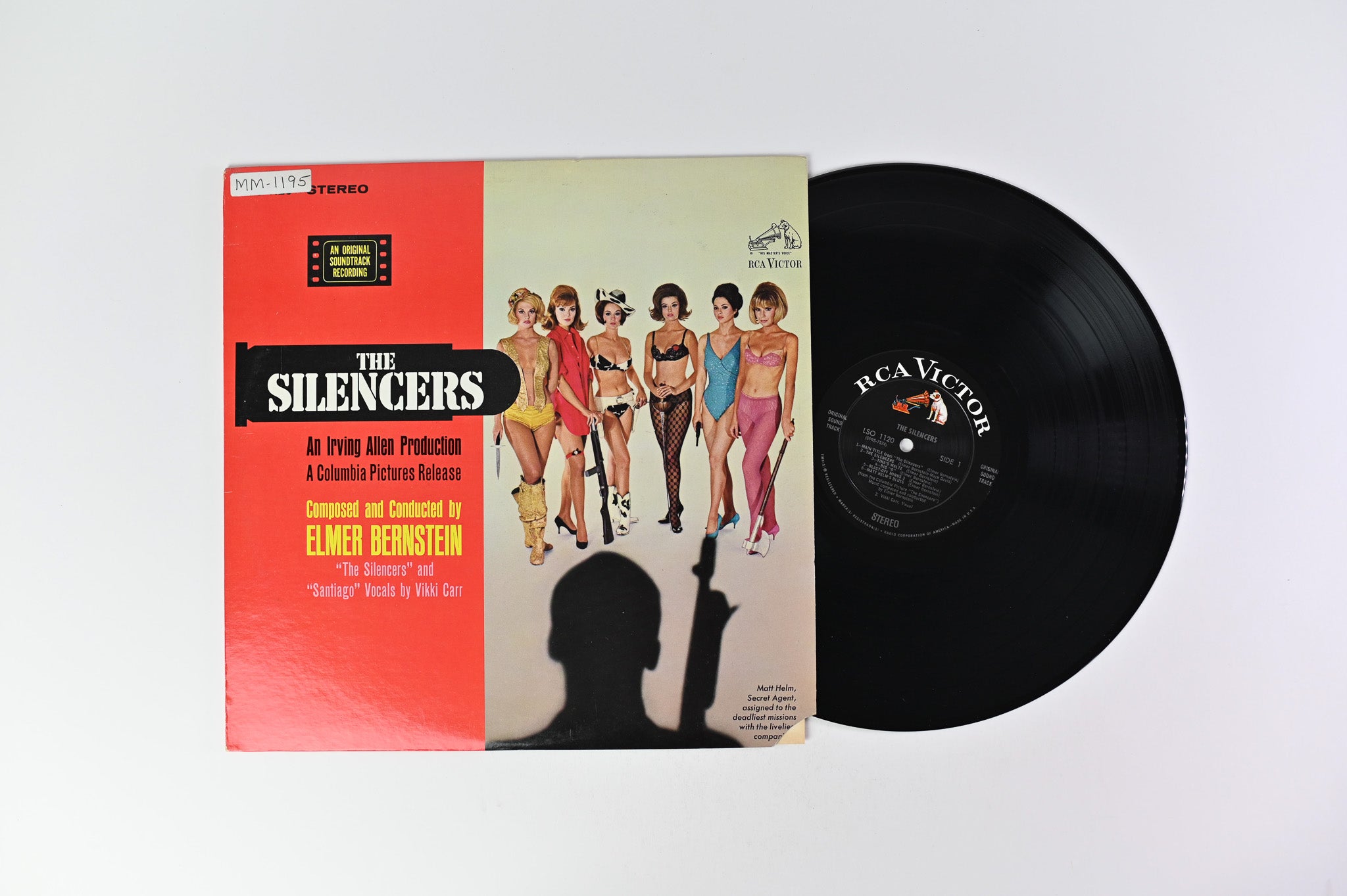 Elmer Bernstein - The Silencers Soundtrack on RCA Victor