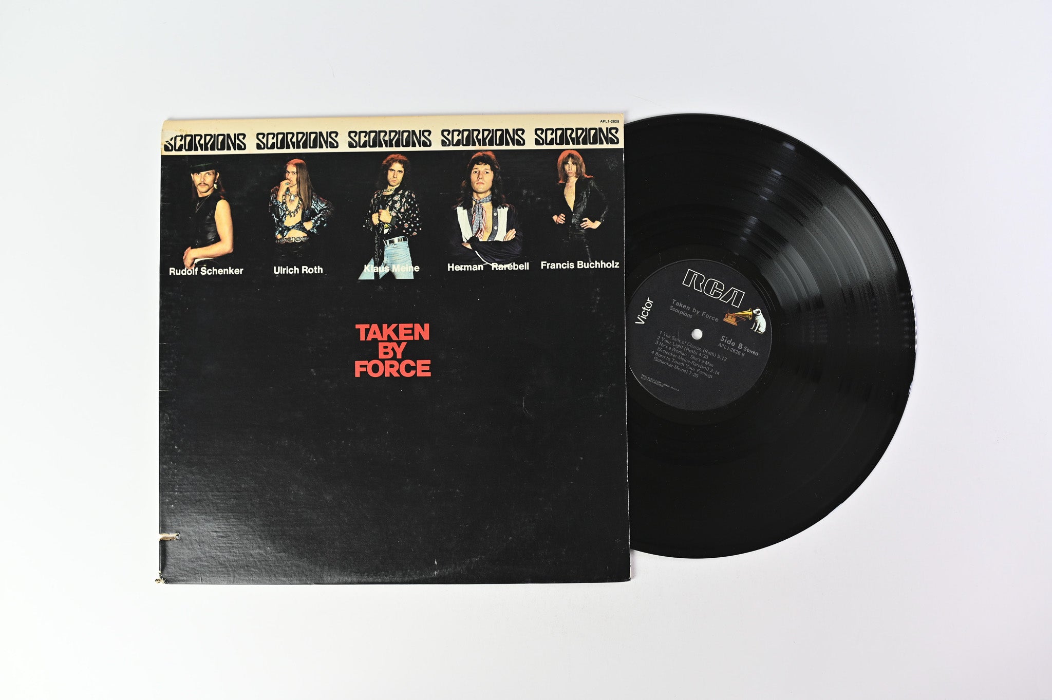 Scorpions - Taken By Force on RCA