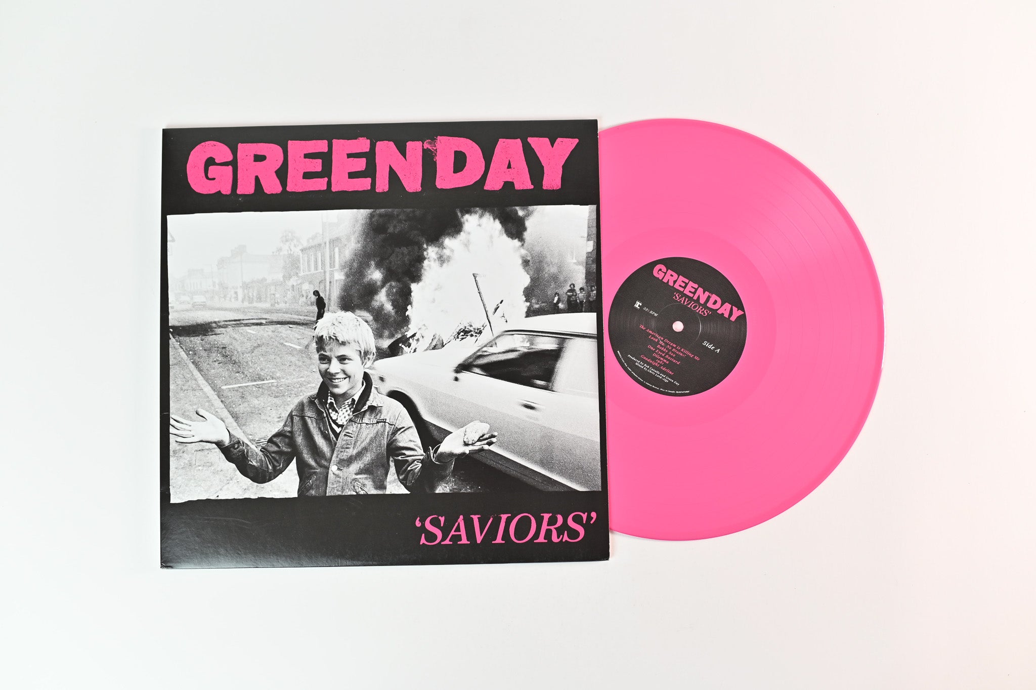 Green Day - Saviors on Reprise Records - Pink Vinyl