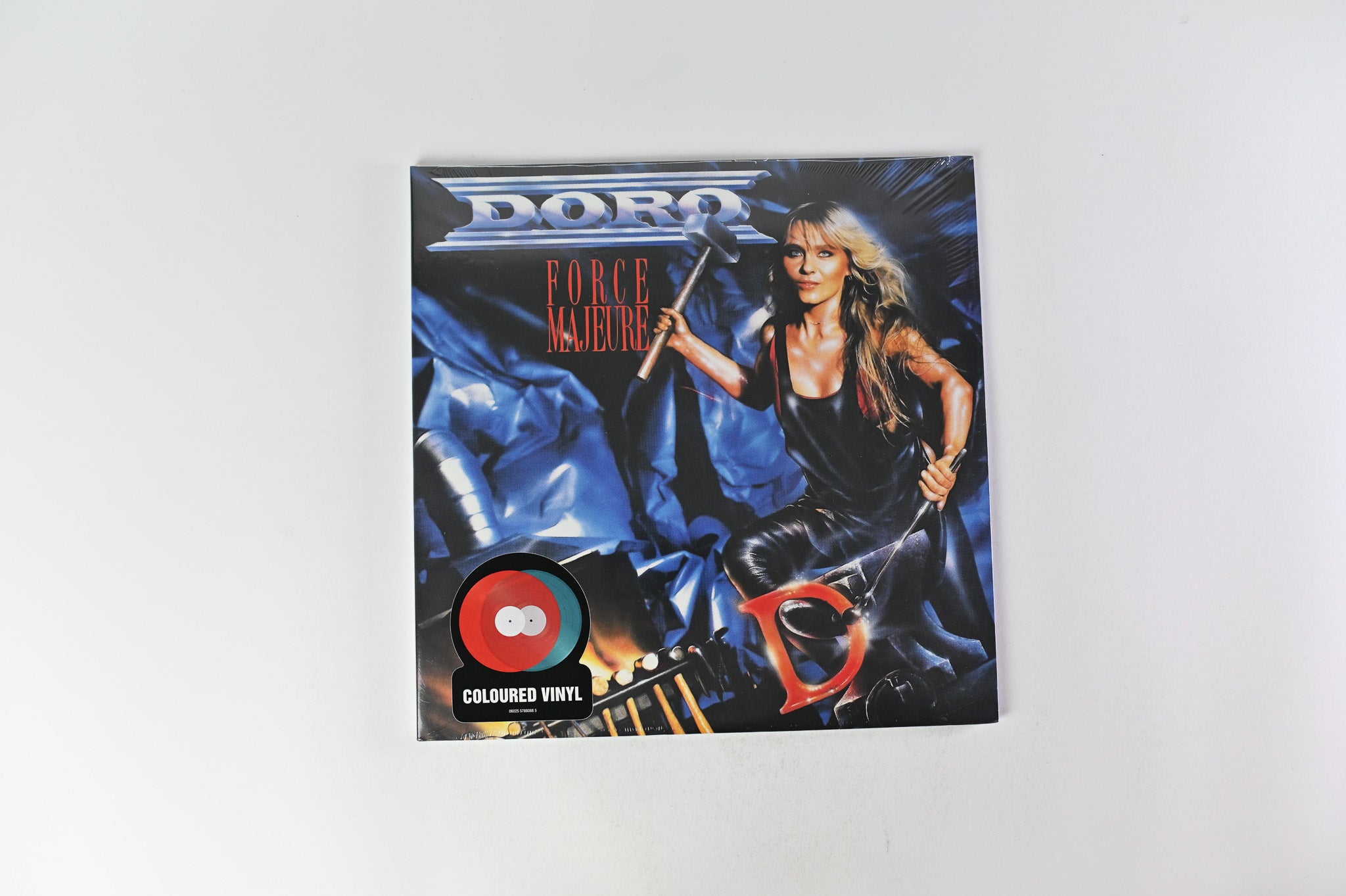 Doro - Force Majeure on Vertigo - Red/Blue Vinyl - Sealed