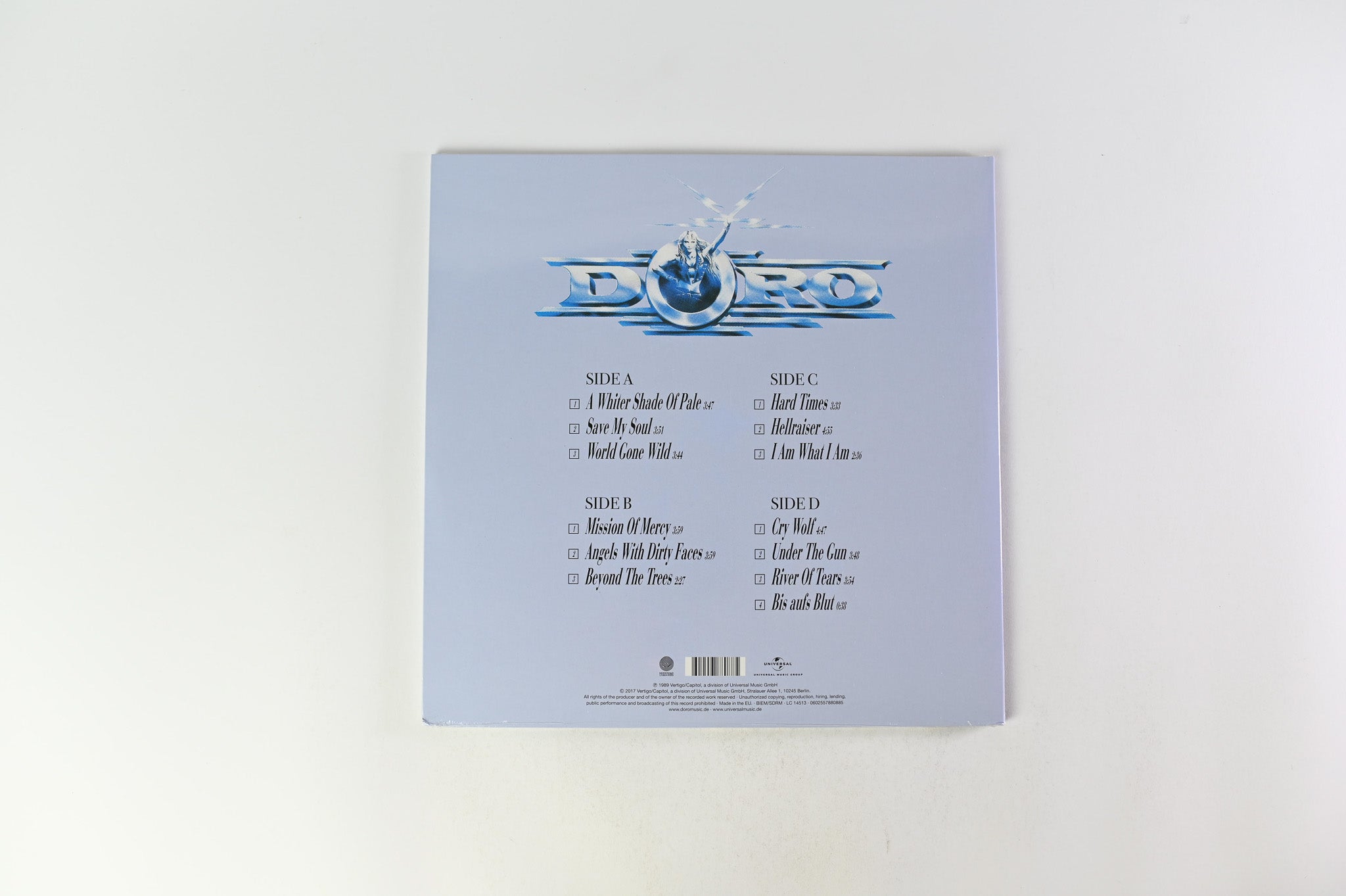 Doro - Force Majeure on Vertigo - Red/Blue Vinyl - Sealed