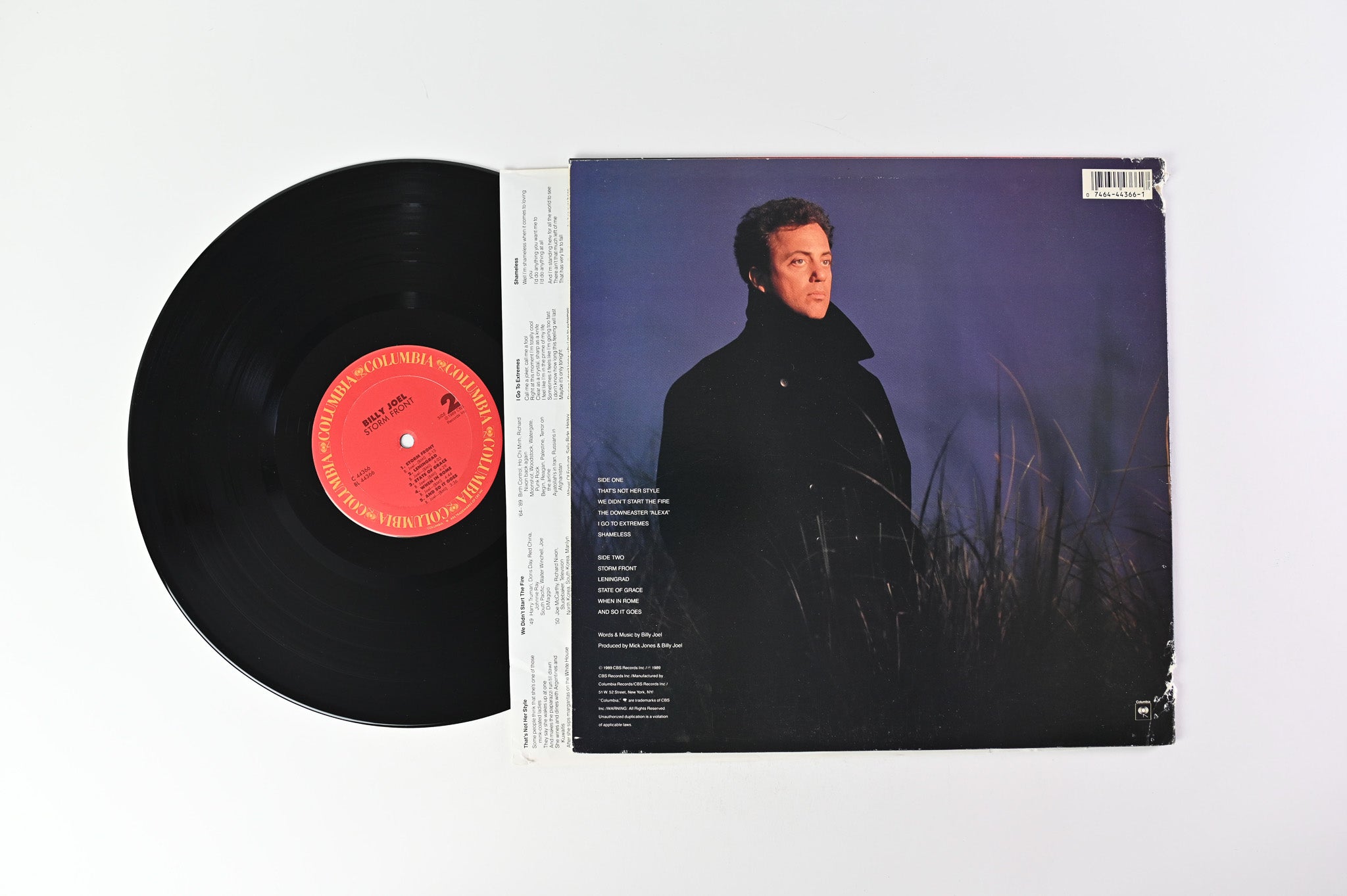 Billy Joel - Storm Front on Columbia