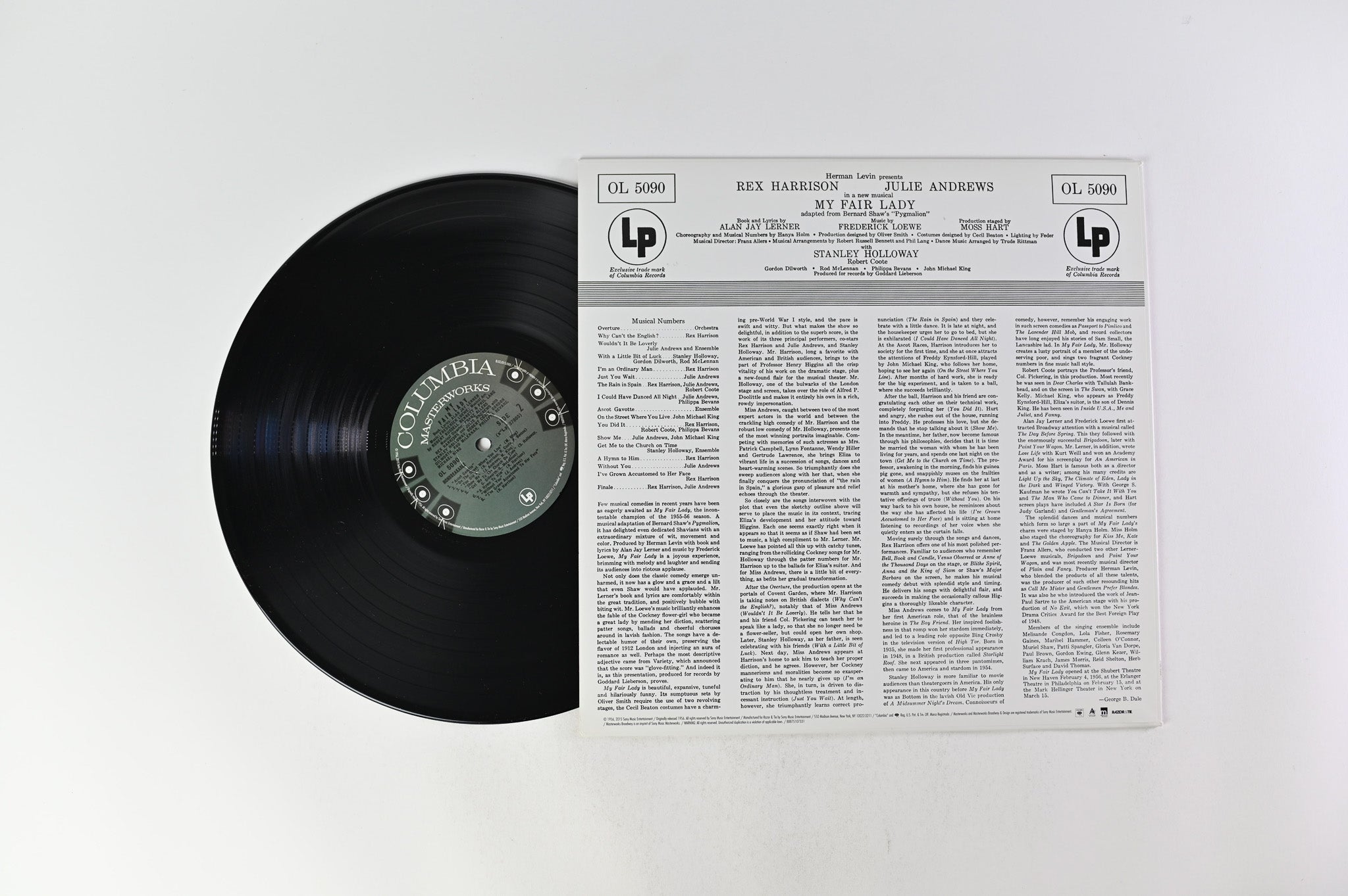 Rex Harrison - My Fair Lady on Columbia Masterworks - 2015 pressing