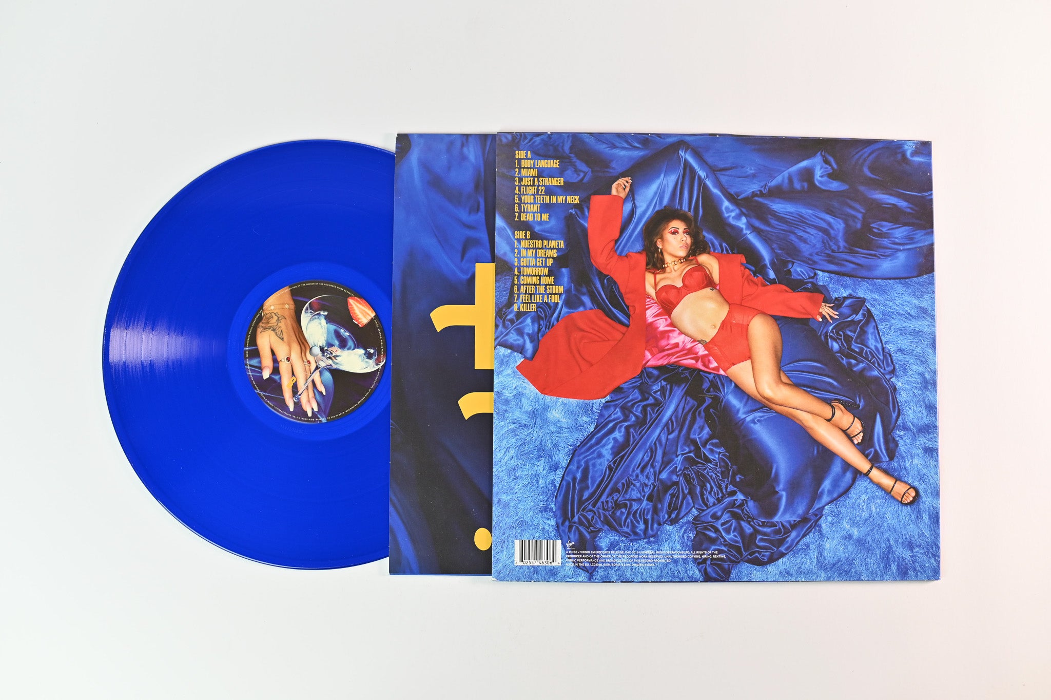 Kali Uchis - Isolation on Virgin EMI Records / Interscope Records - Blue Vinyl