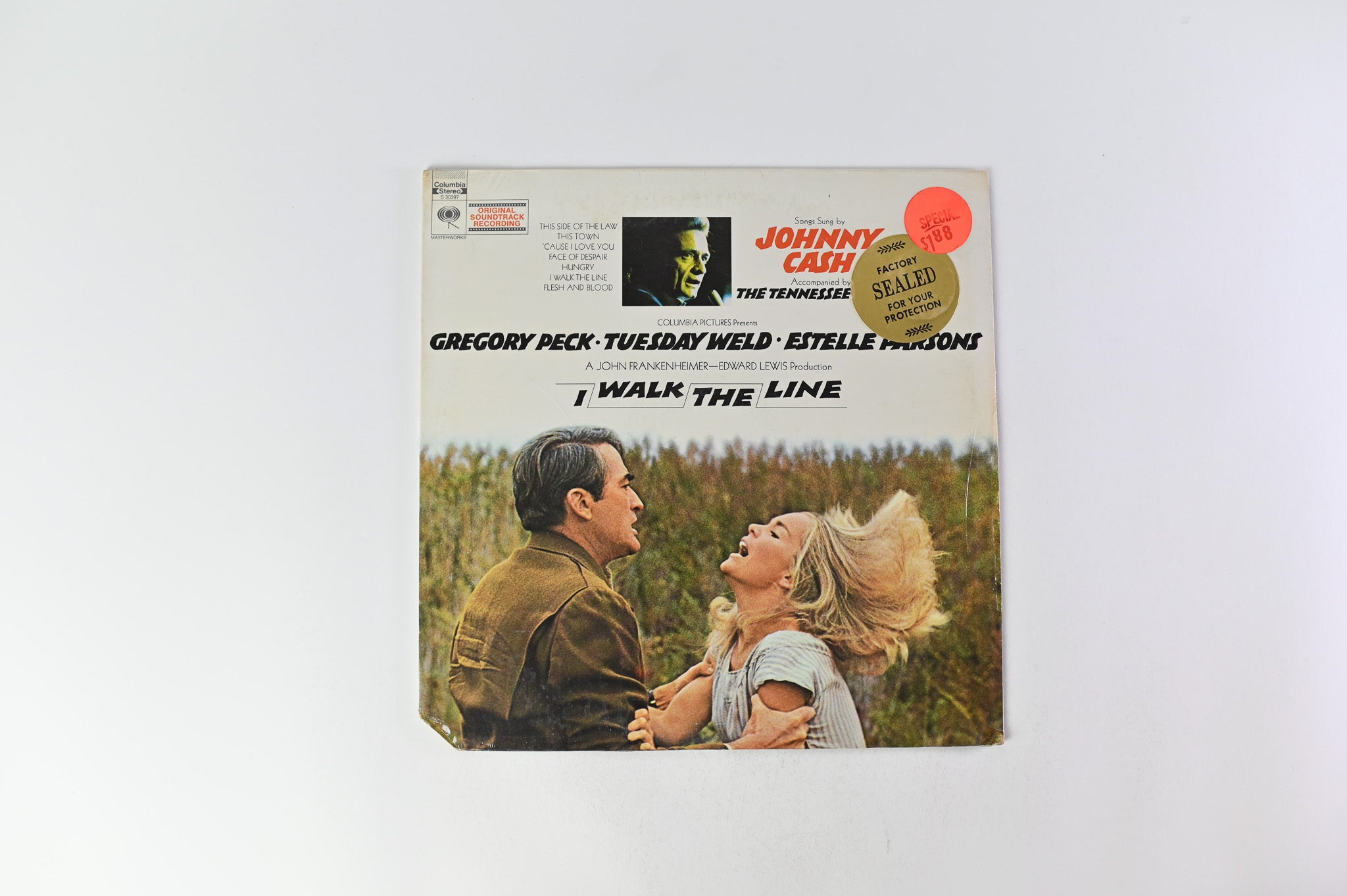 Johnny Cash - I Walk The Line (Original Soundtrack Recording) on Columbia Masterworks - Sealed