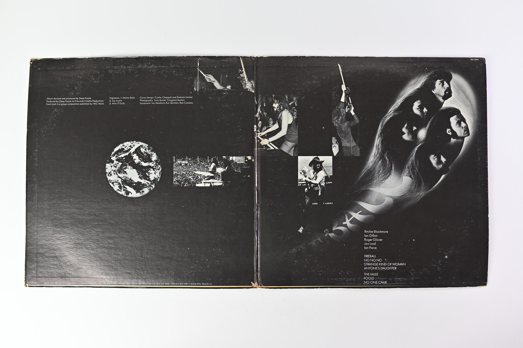 Deep Purple - Fireball on Warner Bros Promo