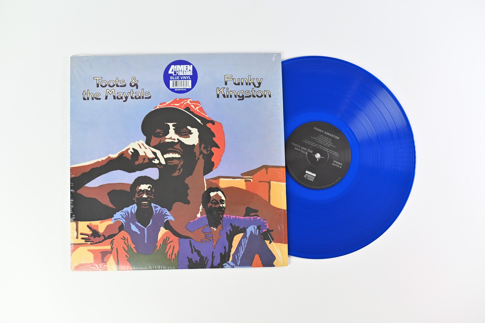 Toots & The Maytals - Funky Kingston on 4 Men With Beards Blue Vinyl Reissue