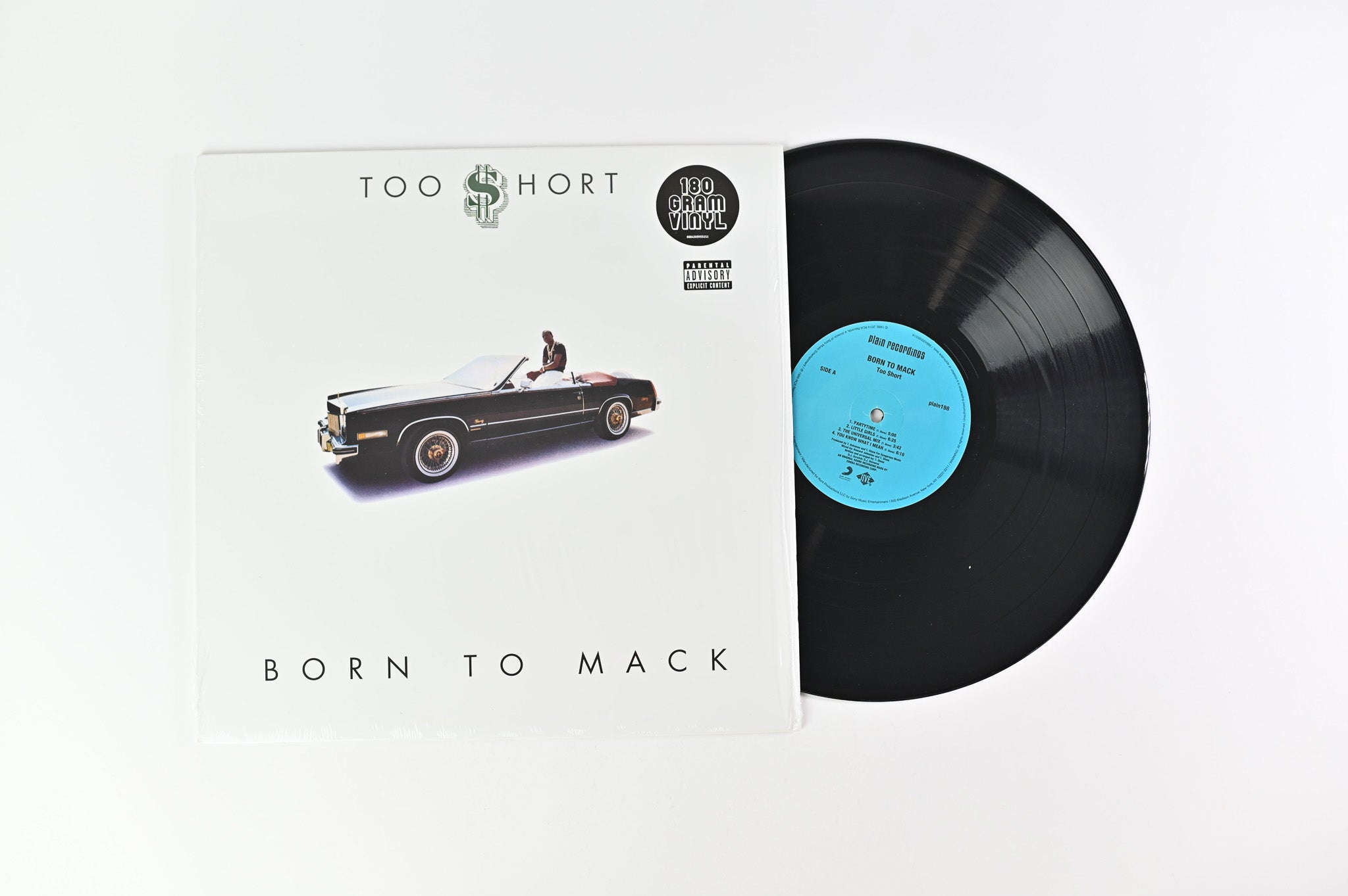 Too Short - Born To Mack on Plain Recordings 180 Gram Reissue
