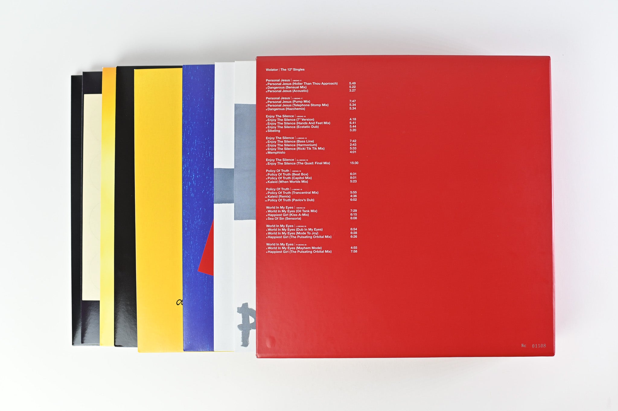 Depeche Mode - Violator The 12" Singles on Mute Columbia Sony 2020 Ltd Numbered Box Set