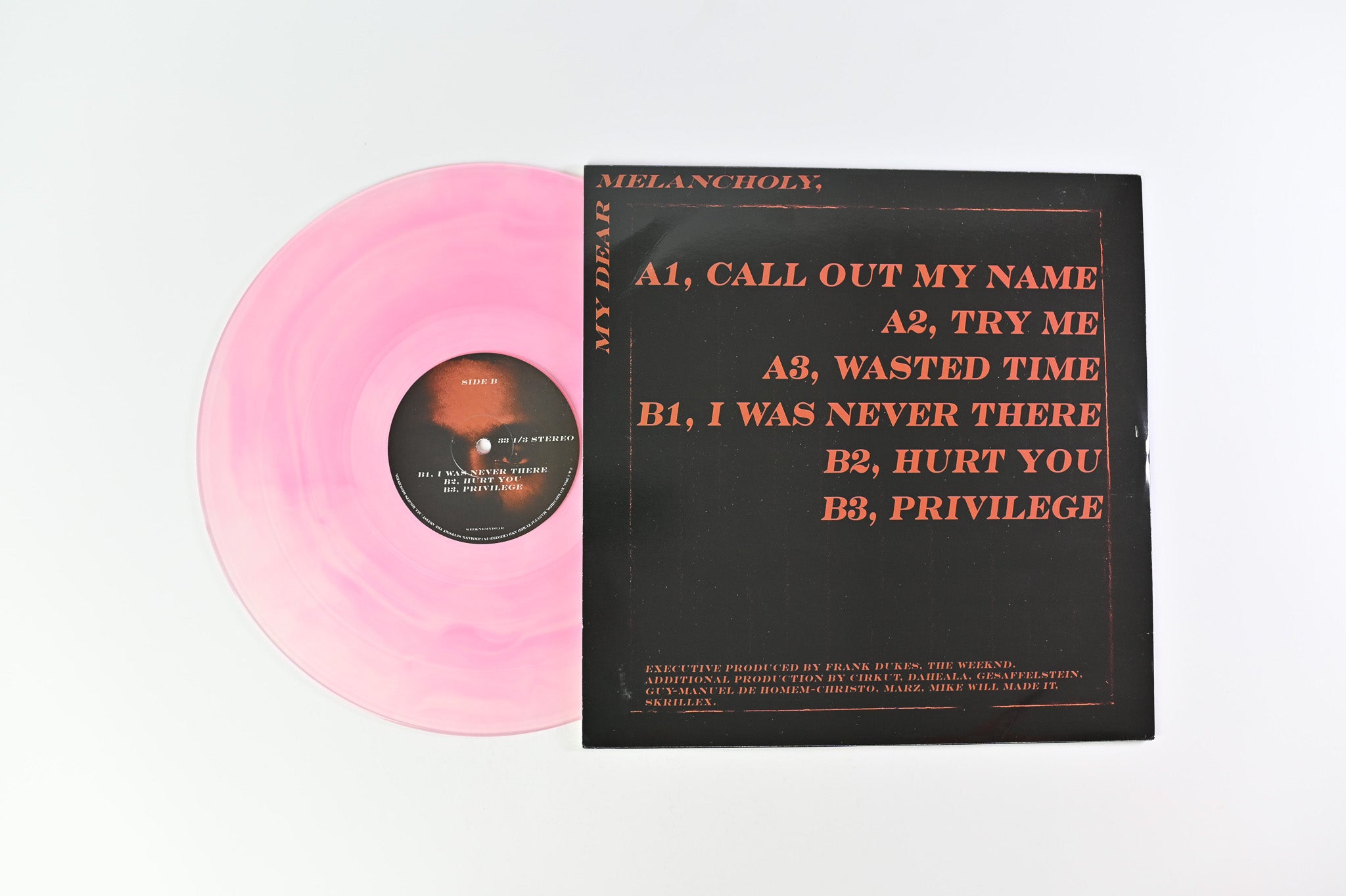 The Weeknd - My Dear Melancholy, Unofficial Pink Vinyl Pressing