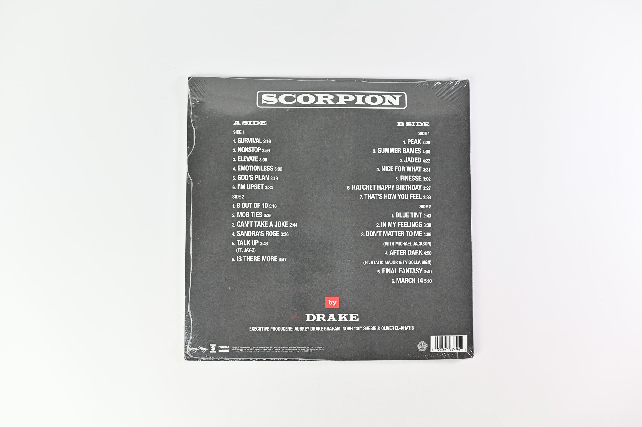 Drake - Scorpion on Young Money Entertainment Sealed