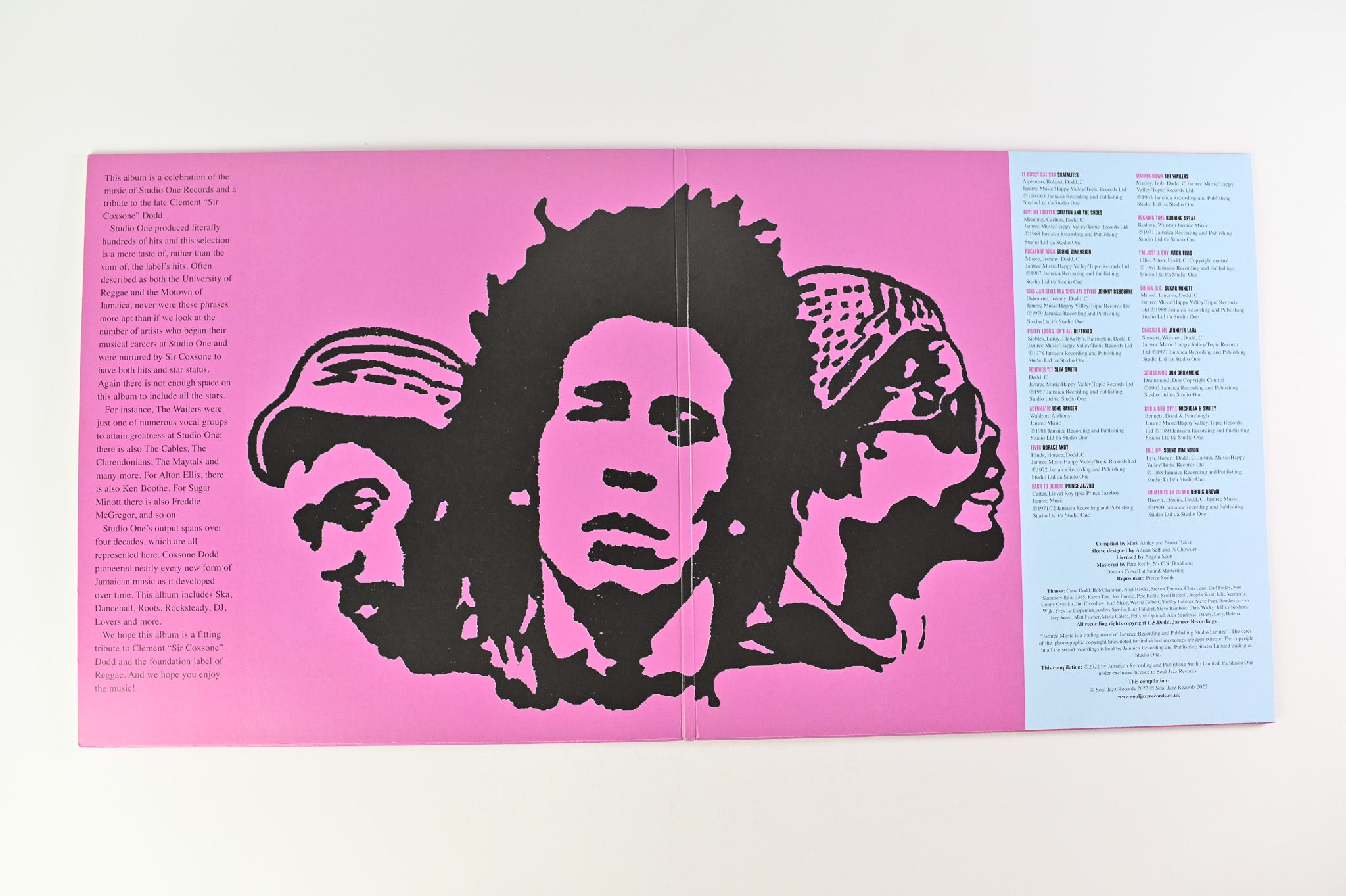 Various - Studio One Classics on Soul Jazz Records Ltd RSD 2022 Purple Vinyl Reissue
