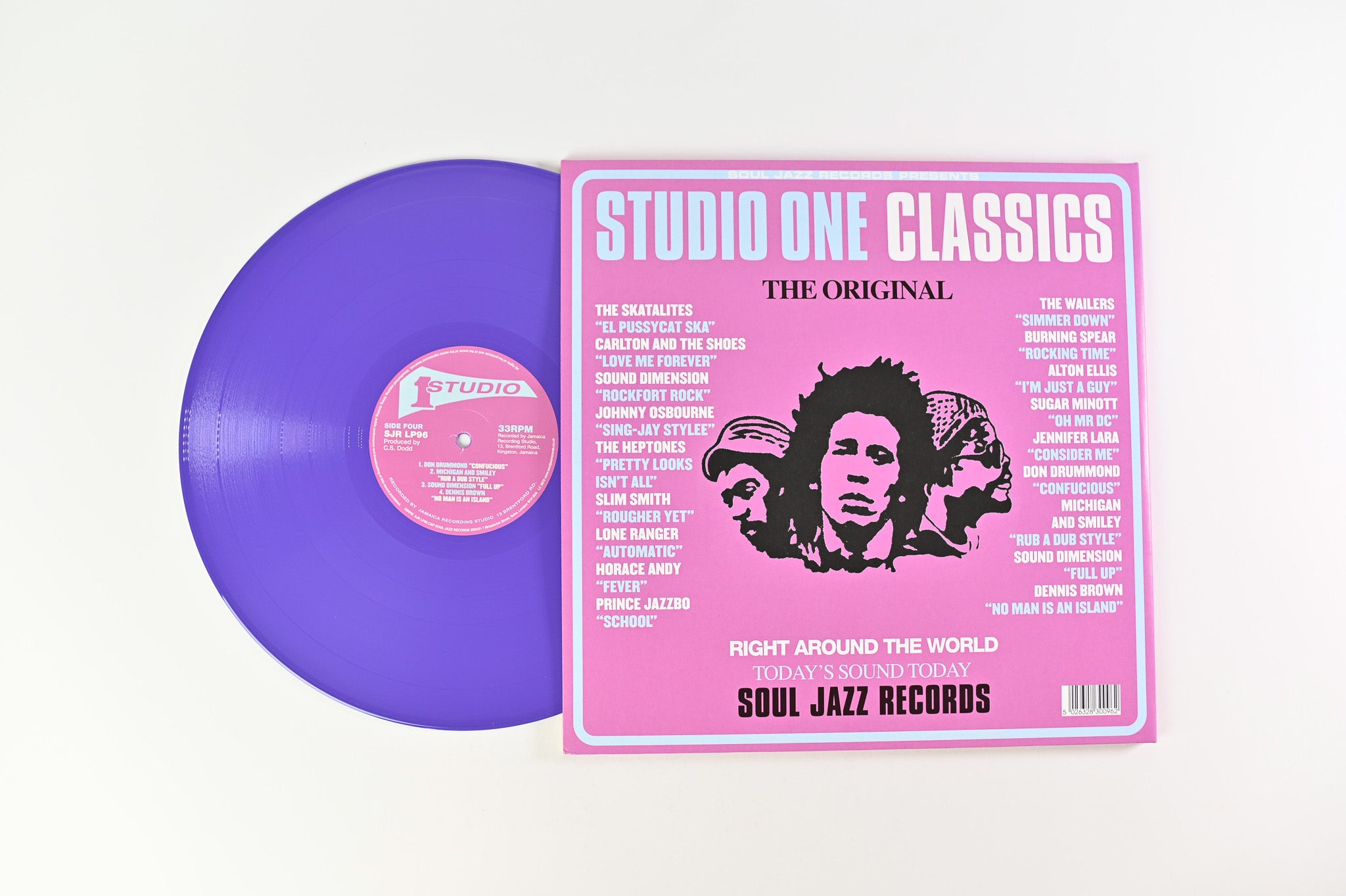 Various - Studio One Classics on Soul Jazz Records Ltd RSD 2022 Purple Vinyl Reissue