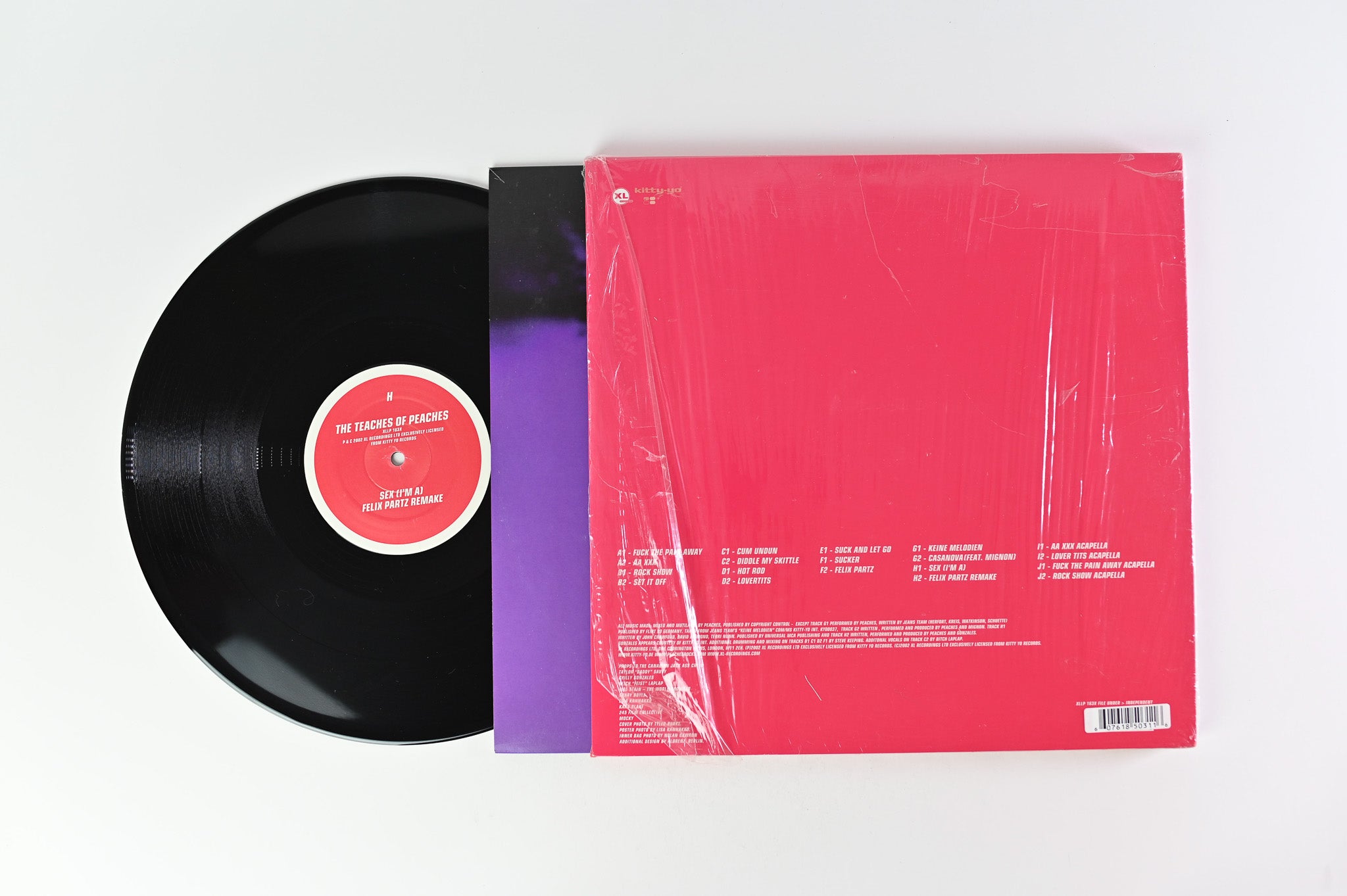 Peaches - The Teaches Of Peaches on XL Recordings - 5x 12" Set