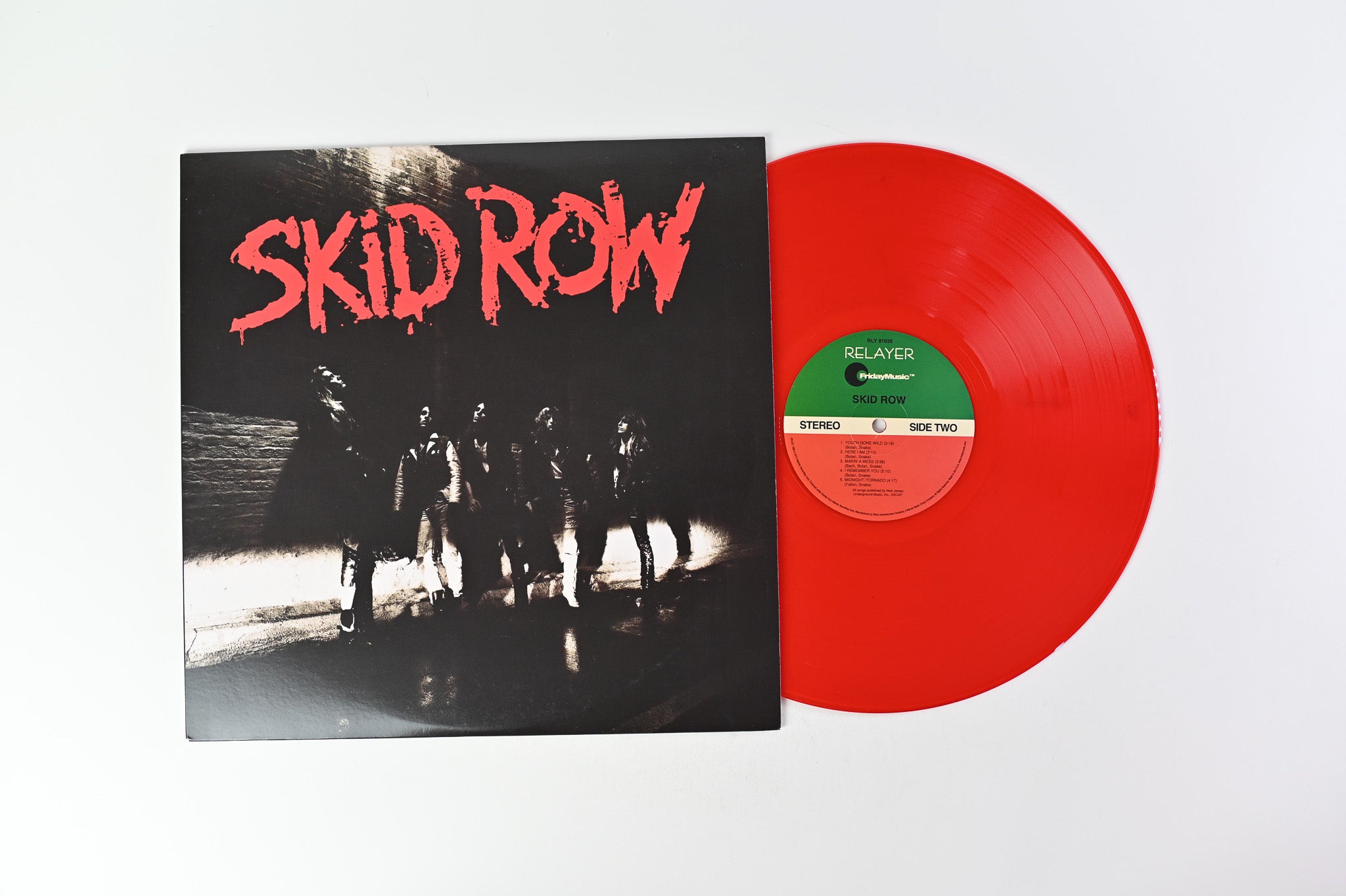 Skid Row - Skid Row on Relayer Friday Music Red Reissue