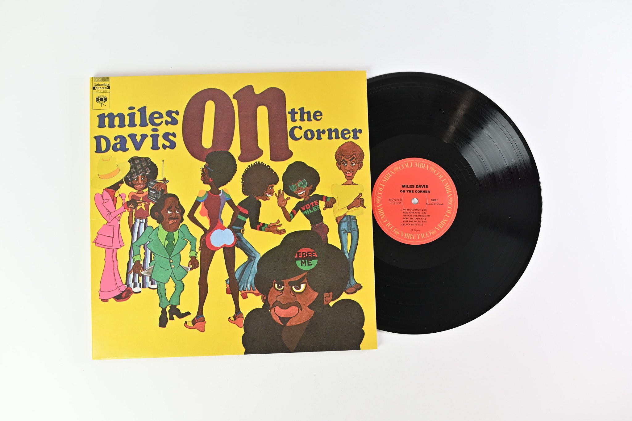 Miles Davis - On The Corner on Columbia Music on Vinyl Reissue