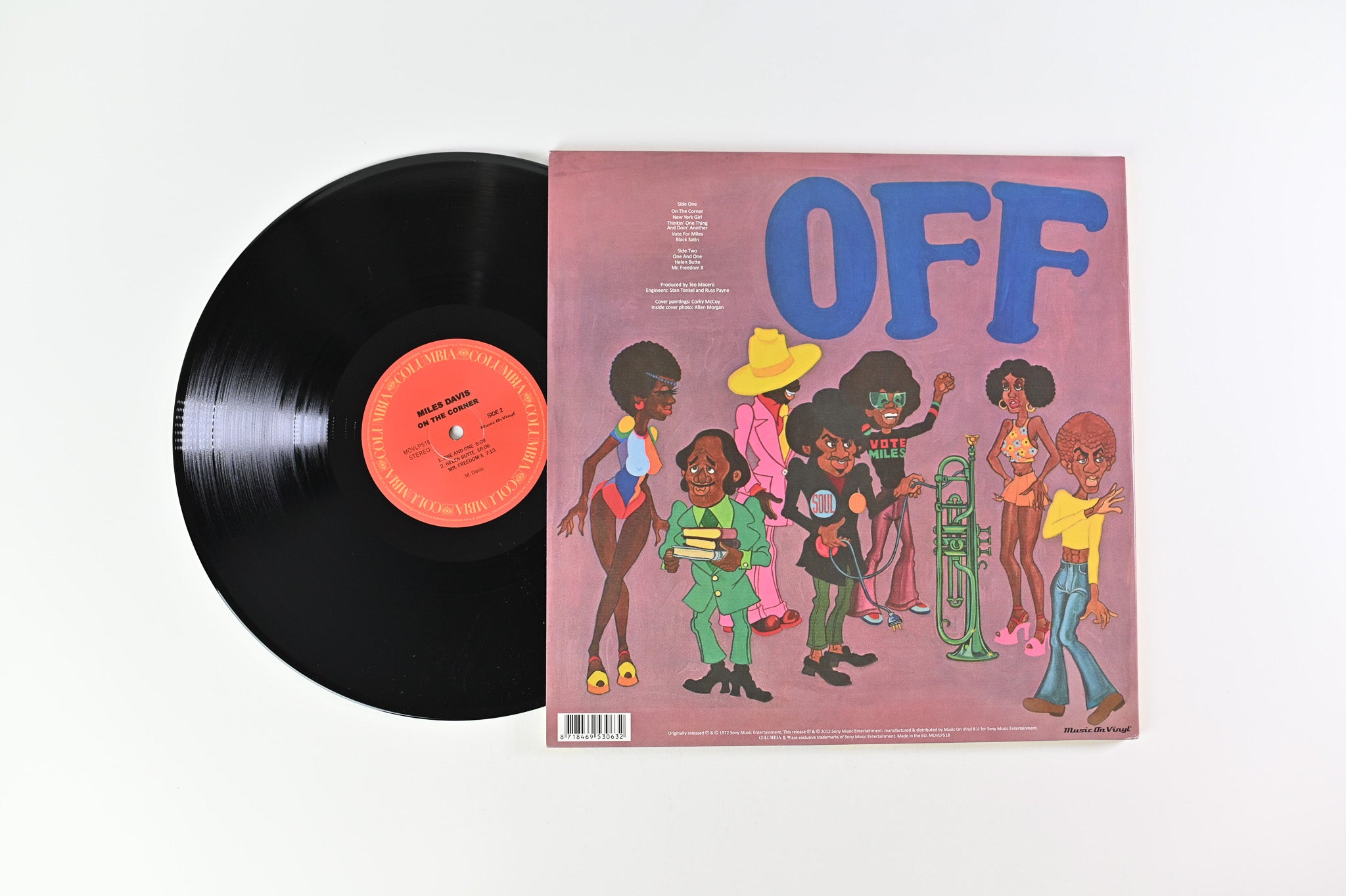 Miles Davis - On The Corner on Columbia Music on Vinyl Reissue