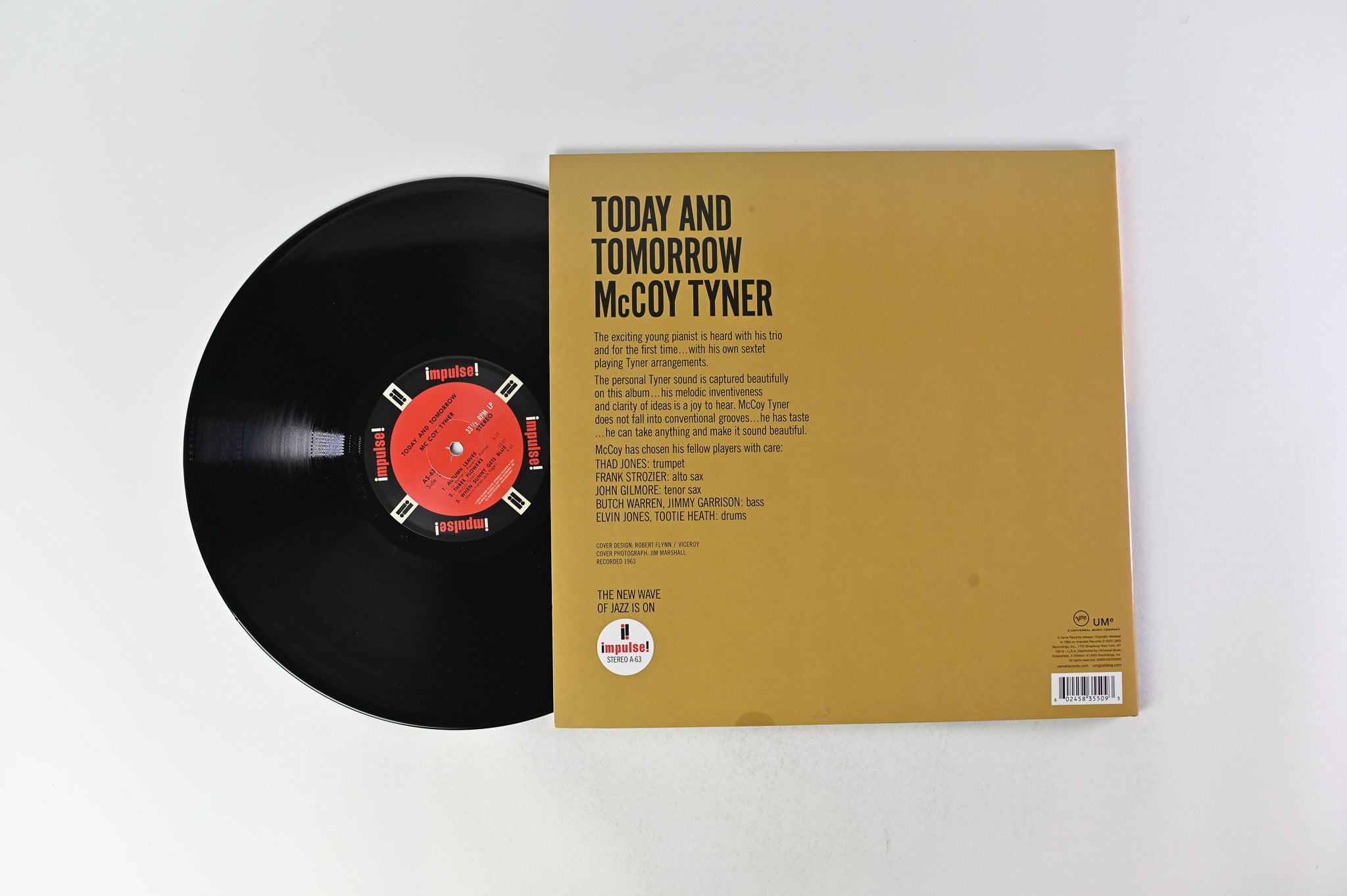 McCoy Tyner - Today And Tomorrow on Impulse! / Verve Records / UMe