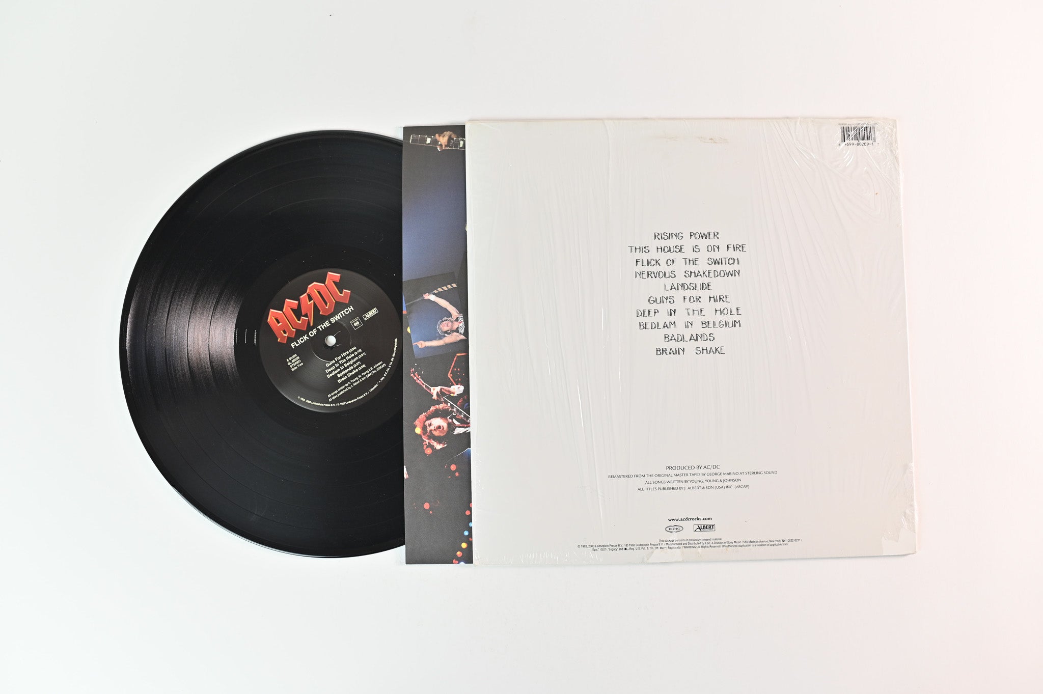 AC/DC - Flick Of The Switch on Epic Reissue