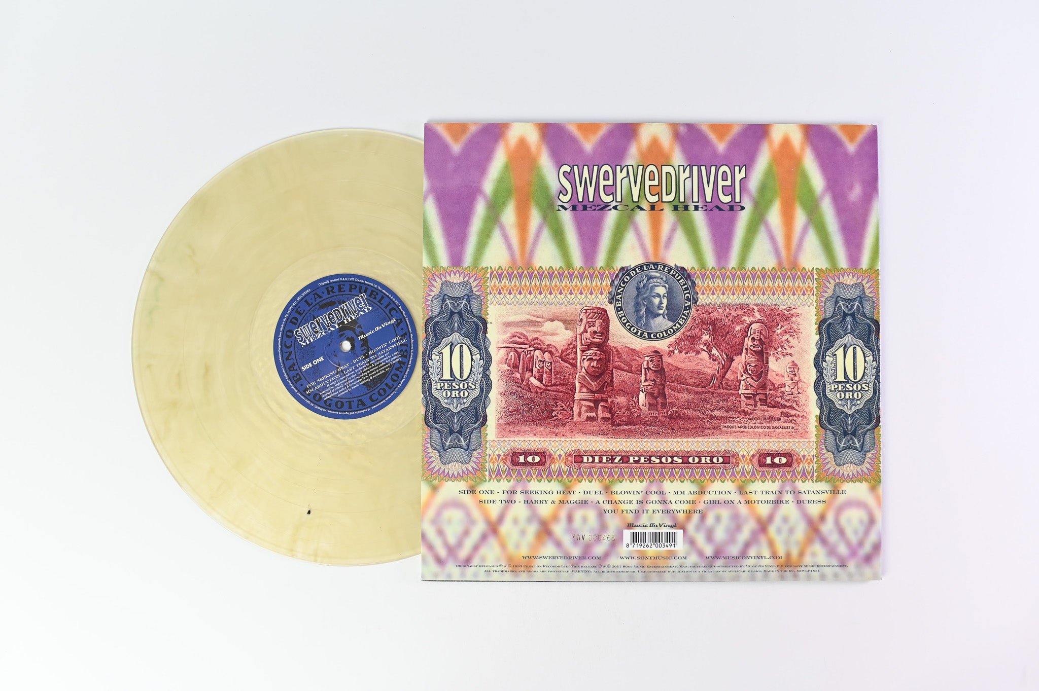 Swervedriver - Mezcal Head on Music on Vinyl Ltd Numbered Mezcal Colored Reissue