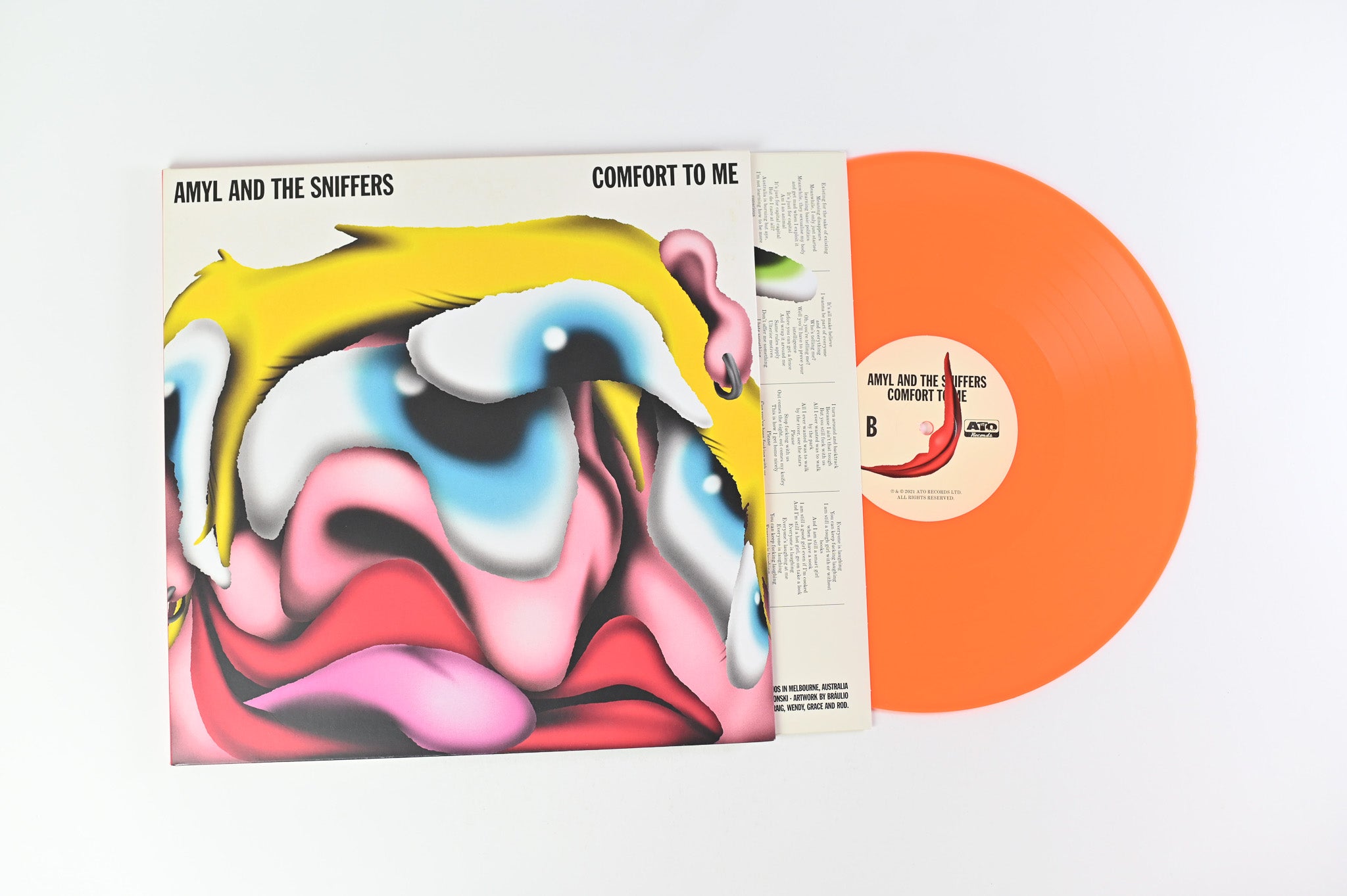 Amyl and The Sniffers - Comfort To Me on ATO Red Romer Vinyl