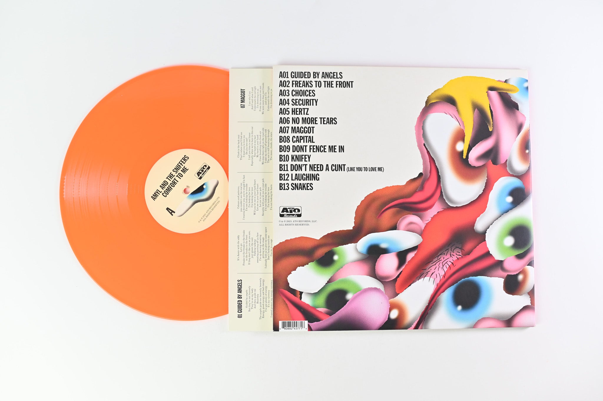 Amyl and The Sniffers - Comfort To Me on ATO Red Romer Vinyl