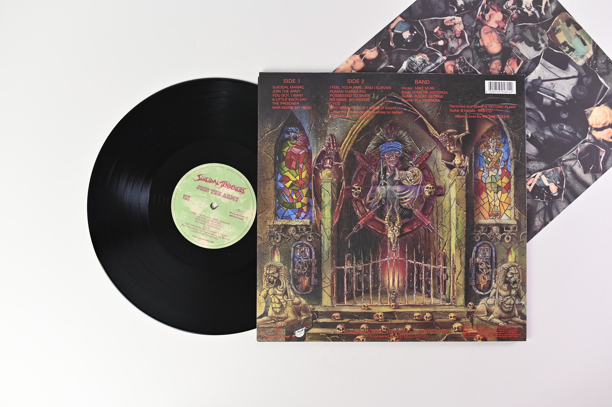 Suicidal Tendencies - Join The Army Music On Vinyl Reissue