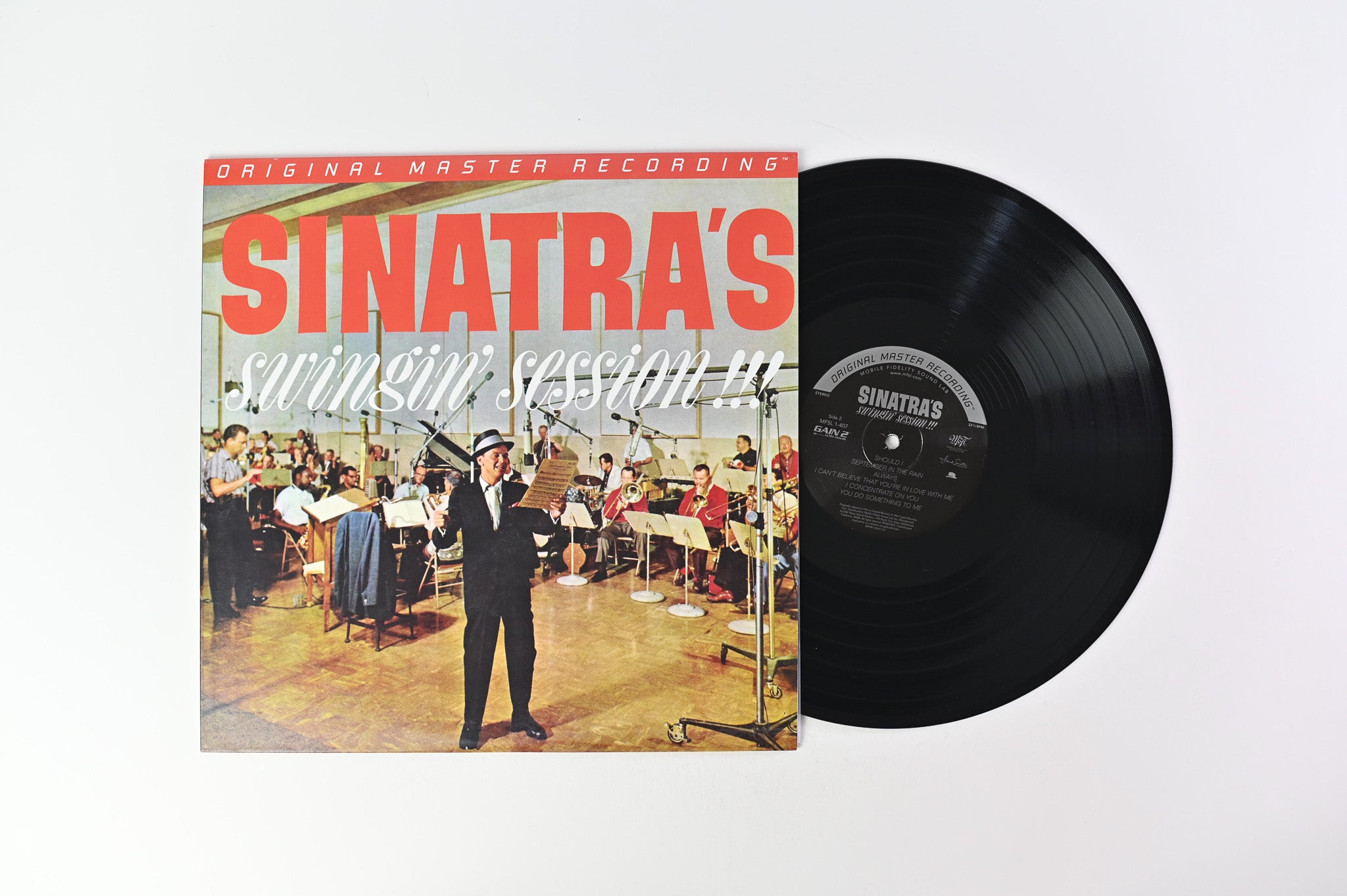 Frank Sinatra - Sinatra's Swingin' Session!!! Mobile Fidelity Ultra Analog Ltd Numbered Reissue