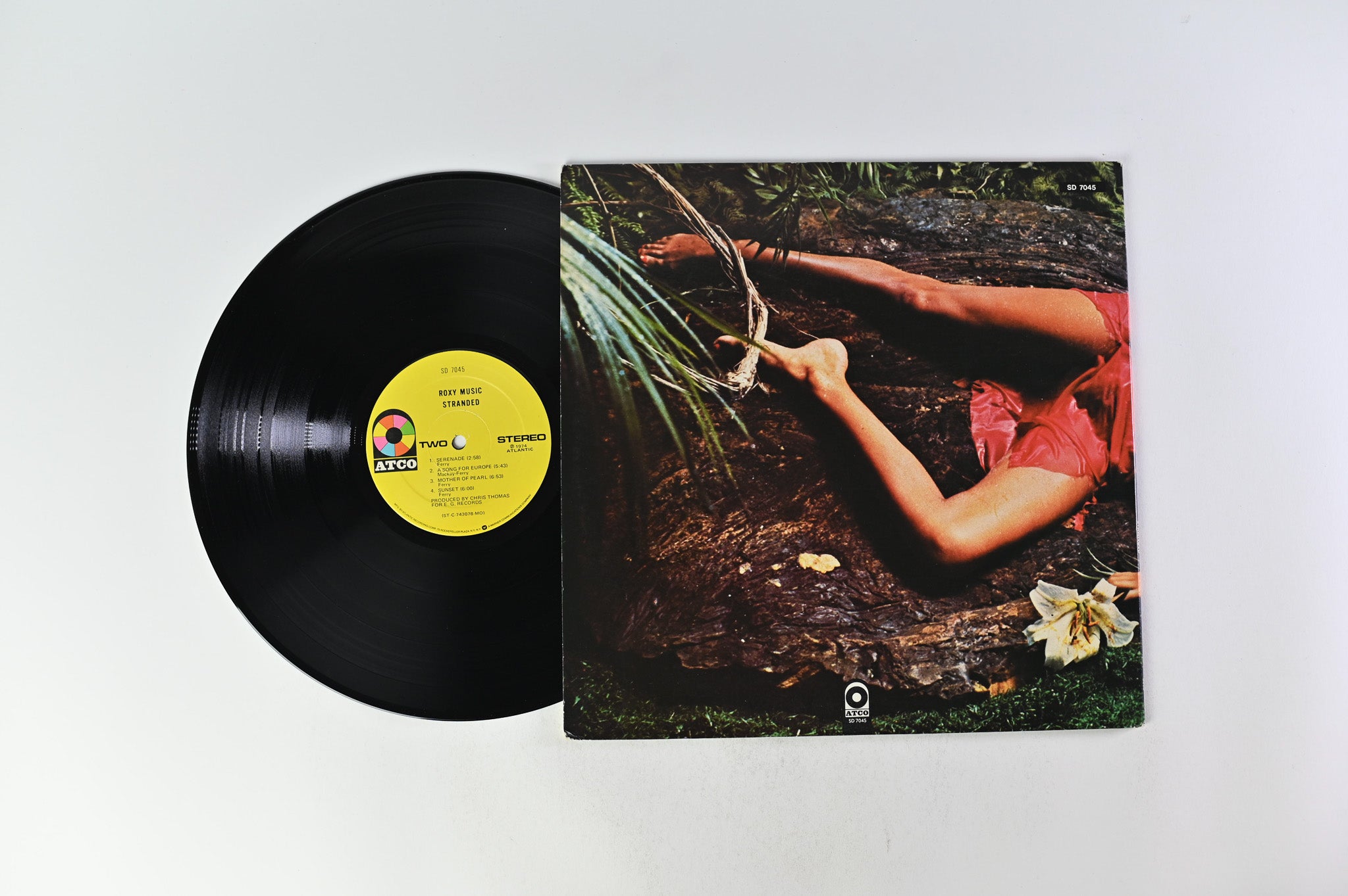 Roxy Music - Stranded on ATCO Records