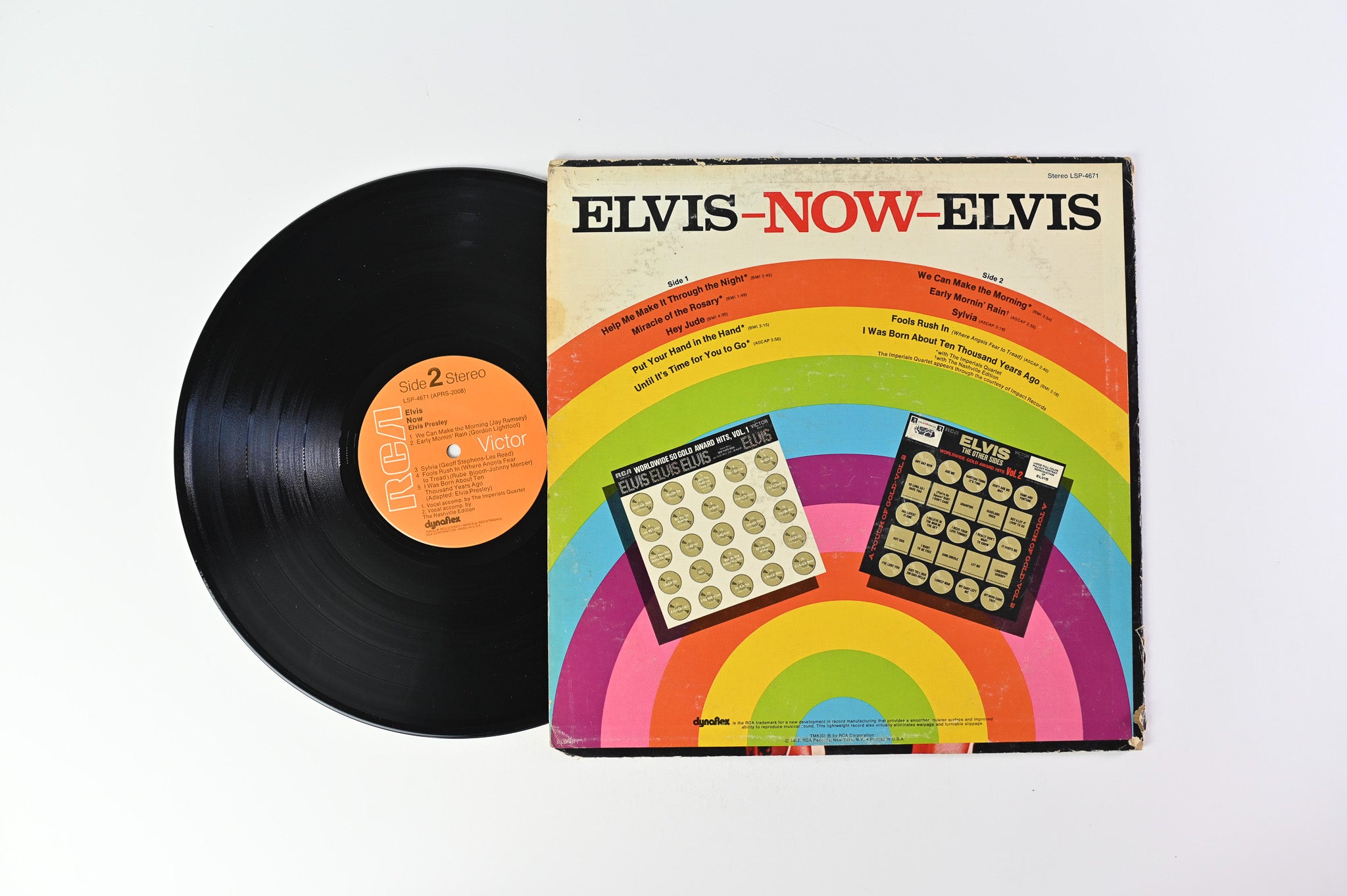 Elvis Presley - Elvis Now on RCA With Promo Sticker