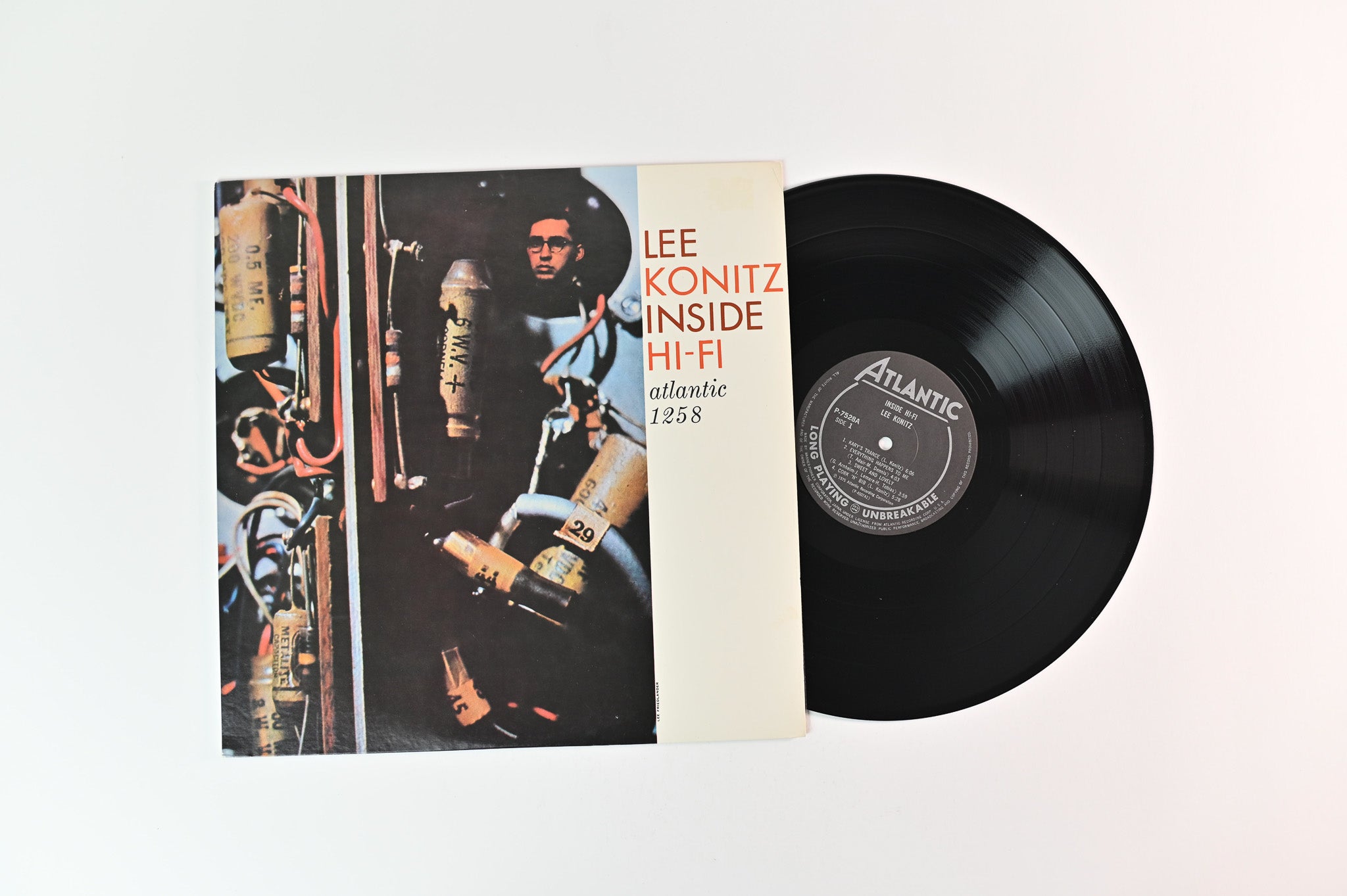 Lee Konitz - Inside Hi-Fi on Atlantic - Japanese pressing