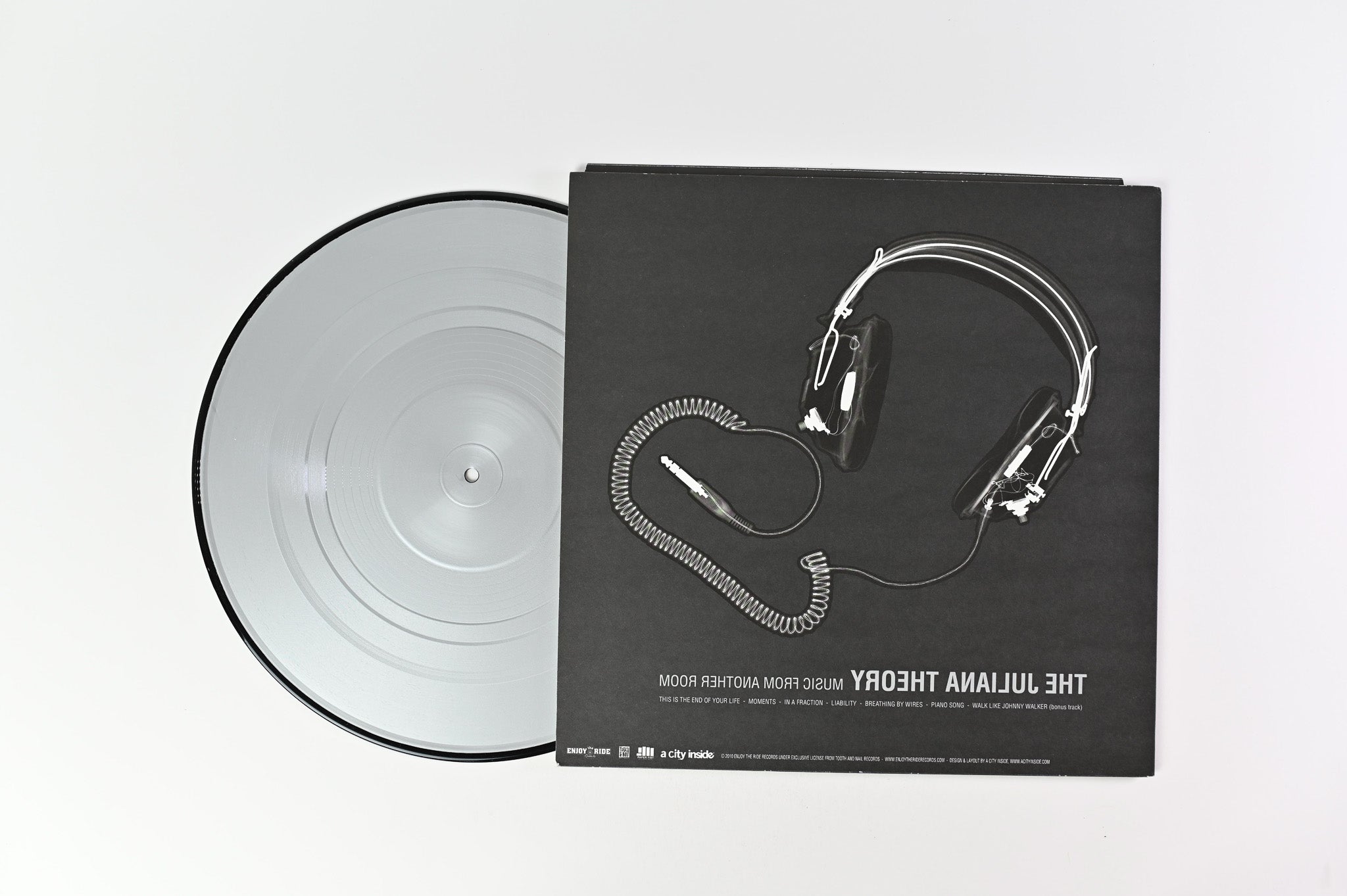 The Juliana Theory - Music From Another Room on Enjoy the Ride Silver Vinyl Test Pressing