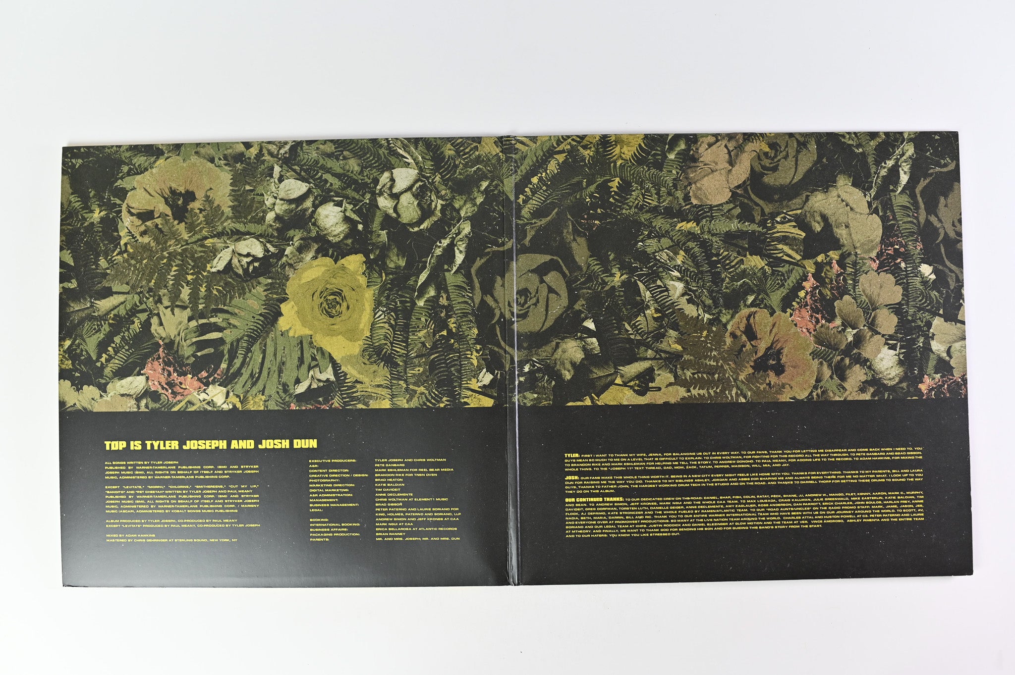 Twenty One Pilots - Trench on Fueled by Ramen Olive Colored Vinyl