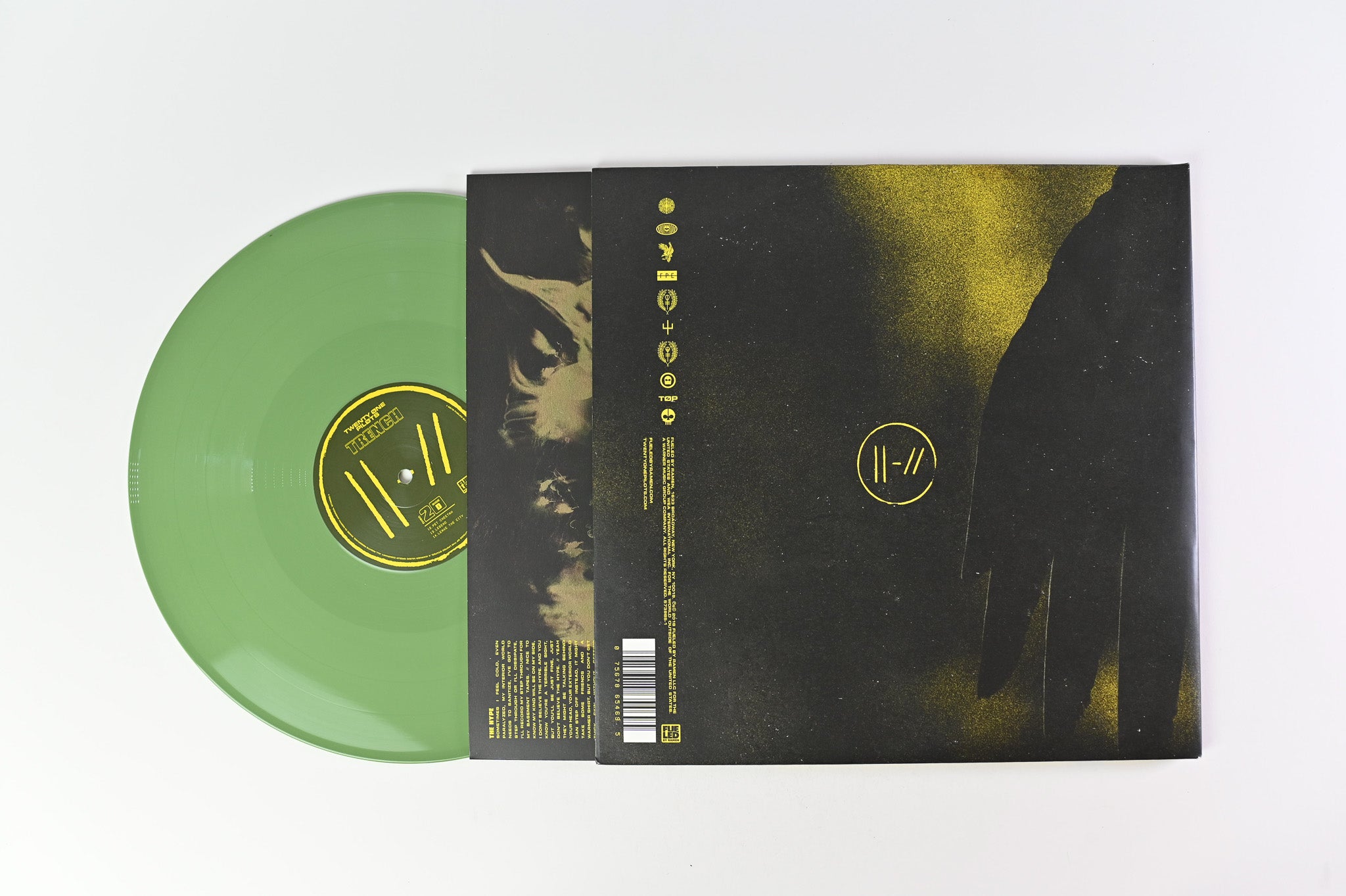 Twenty One Pilots - Trench on Fueled by Ramen Olive Colored Vinyl