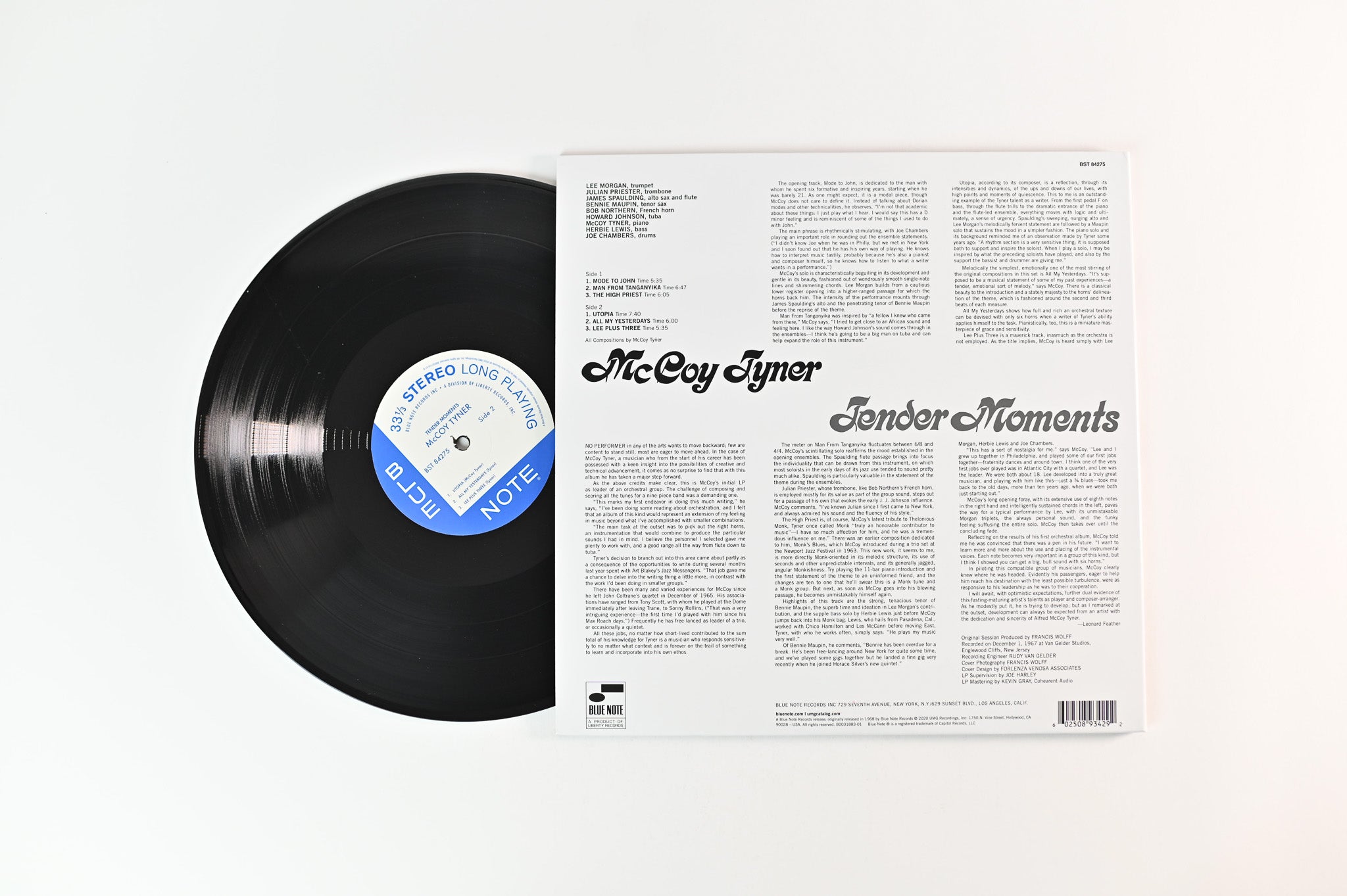 McCoy Tyner - Tender Moments on Blue Note Tone Poet Series