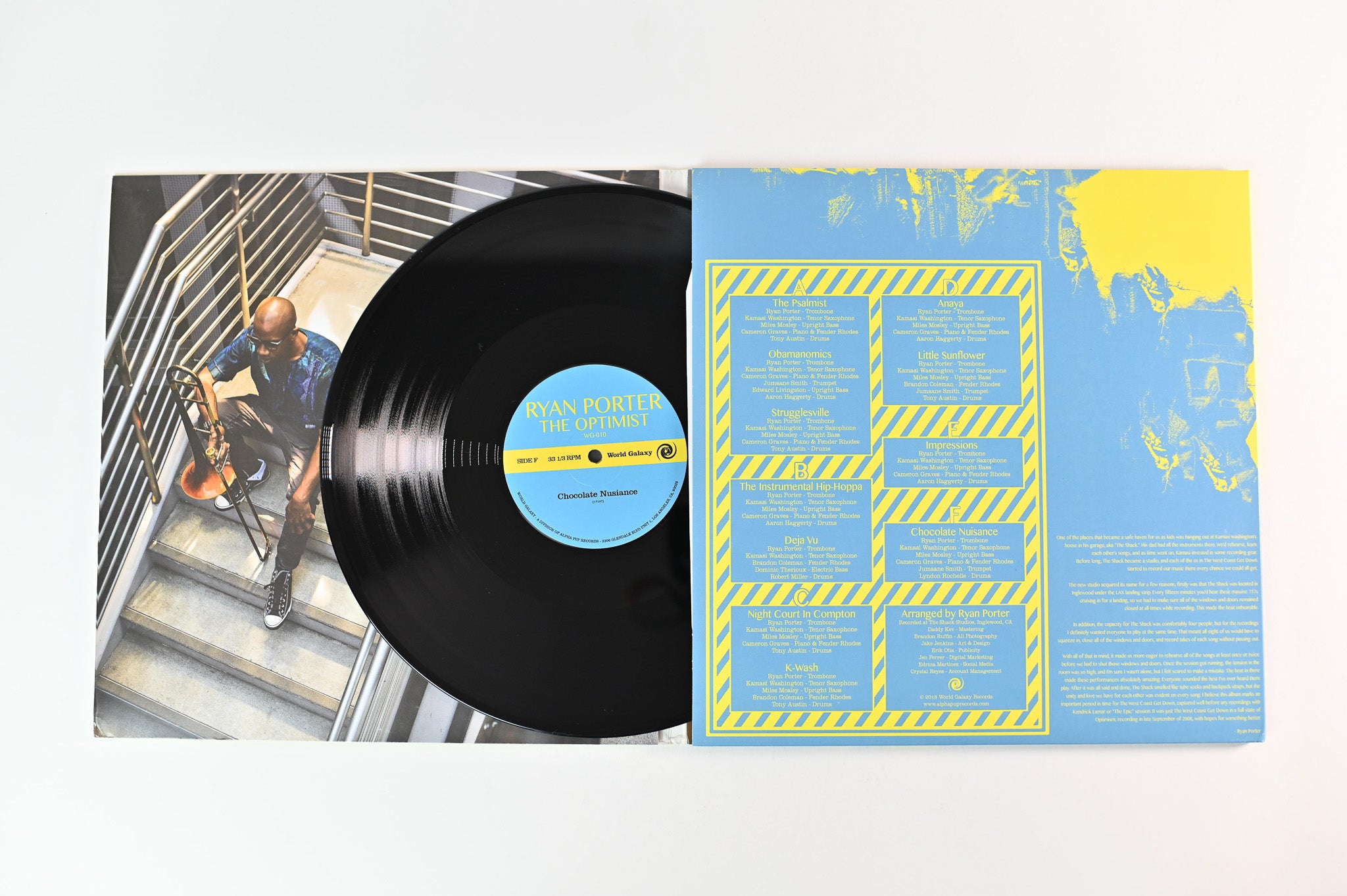 Ryan Porter - The Optimist on World Galaxy Records / Alpha Pup Records