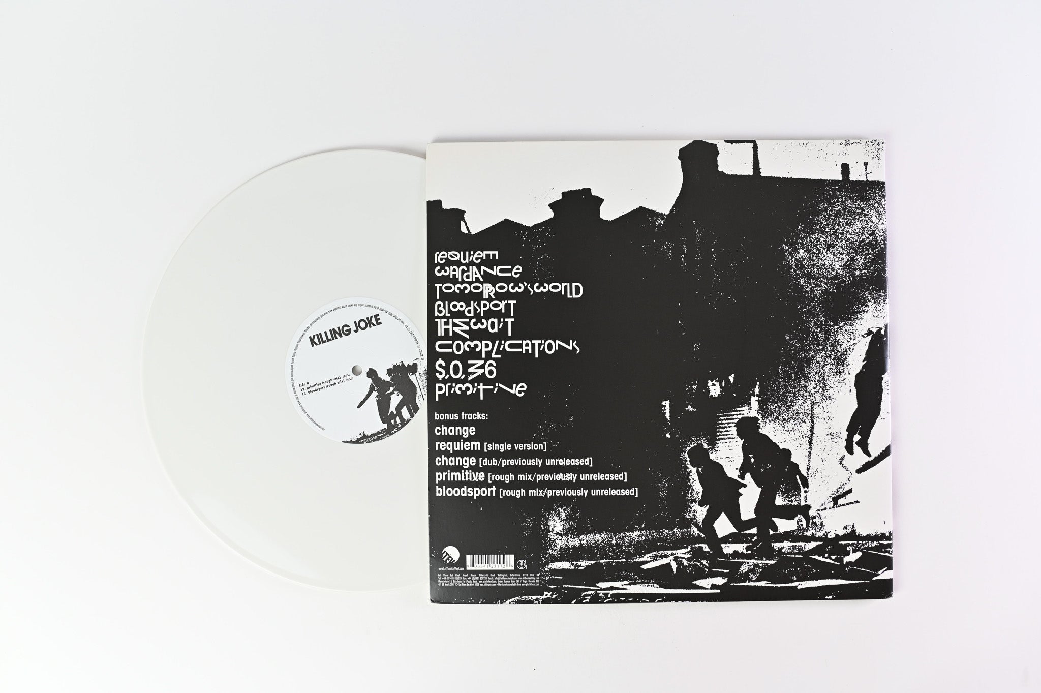 Killing Joke - Killing Joke on Let Them Eat Vinyl White/Black Vinyl Reissue