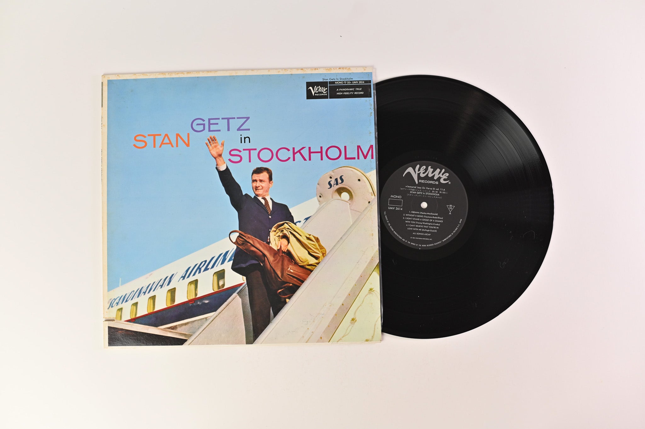 Stan Getz - In Stockholm on Verve Japan Reissue