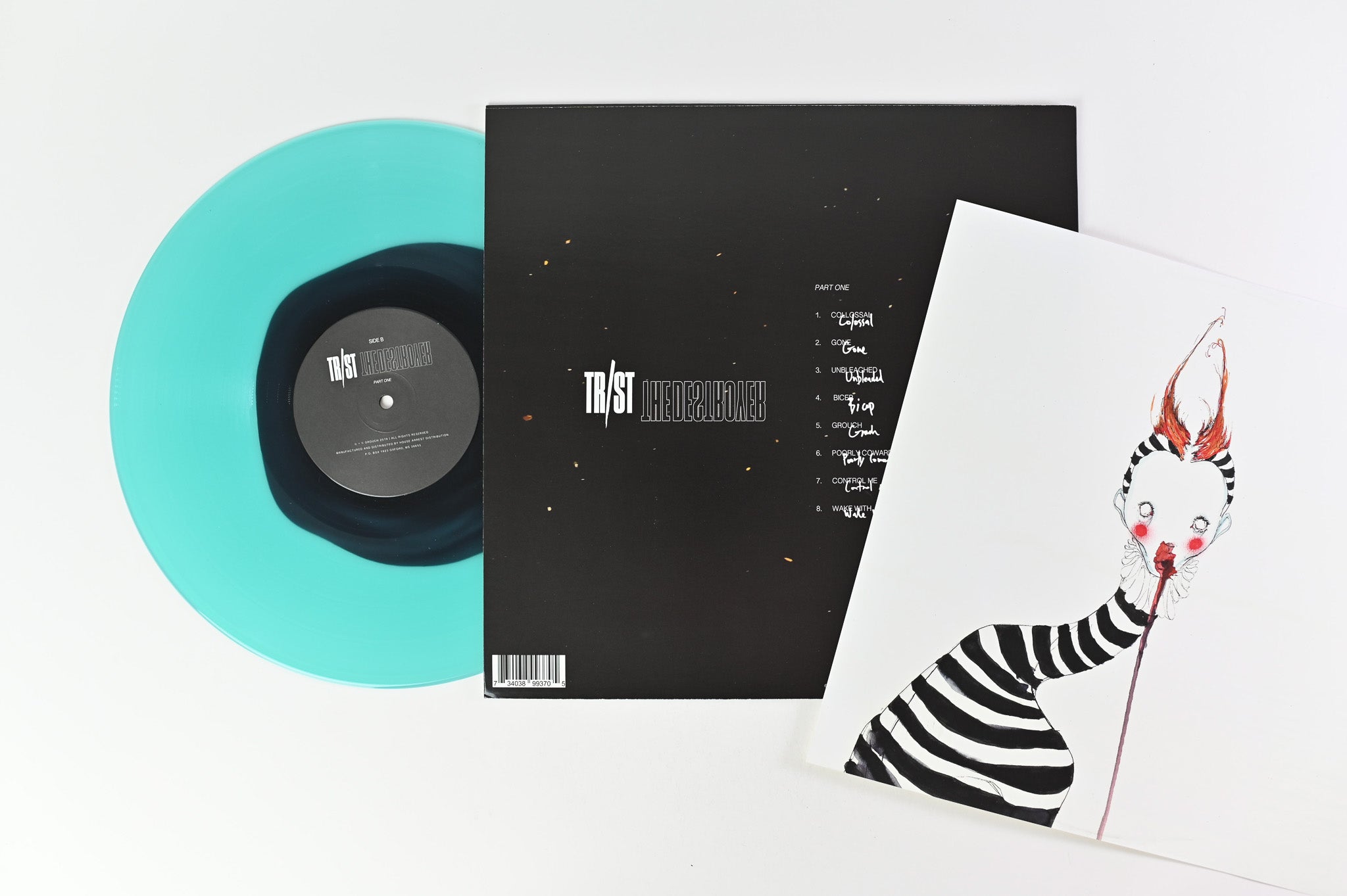 Trust - The Destroyer - Part One on Grouch Ltd Blue and Black
