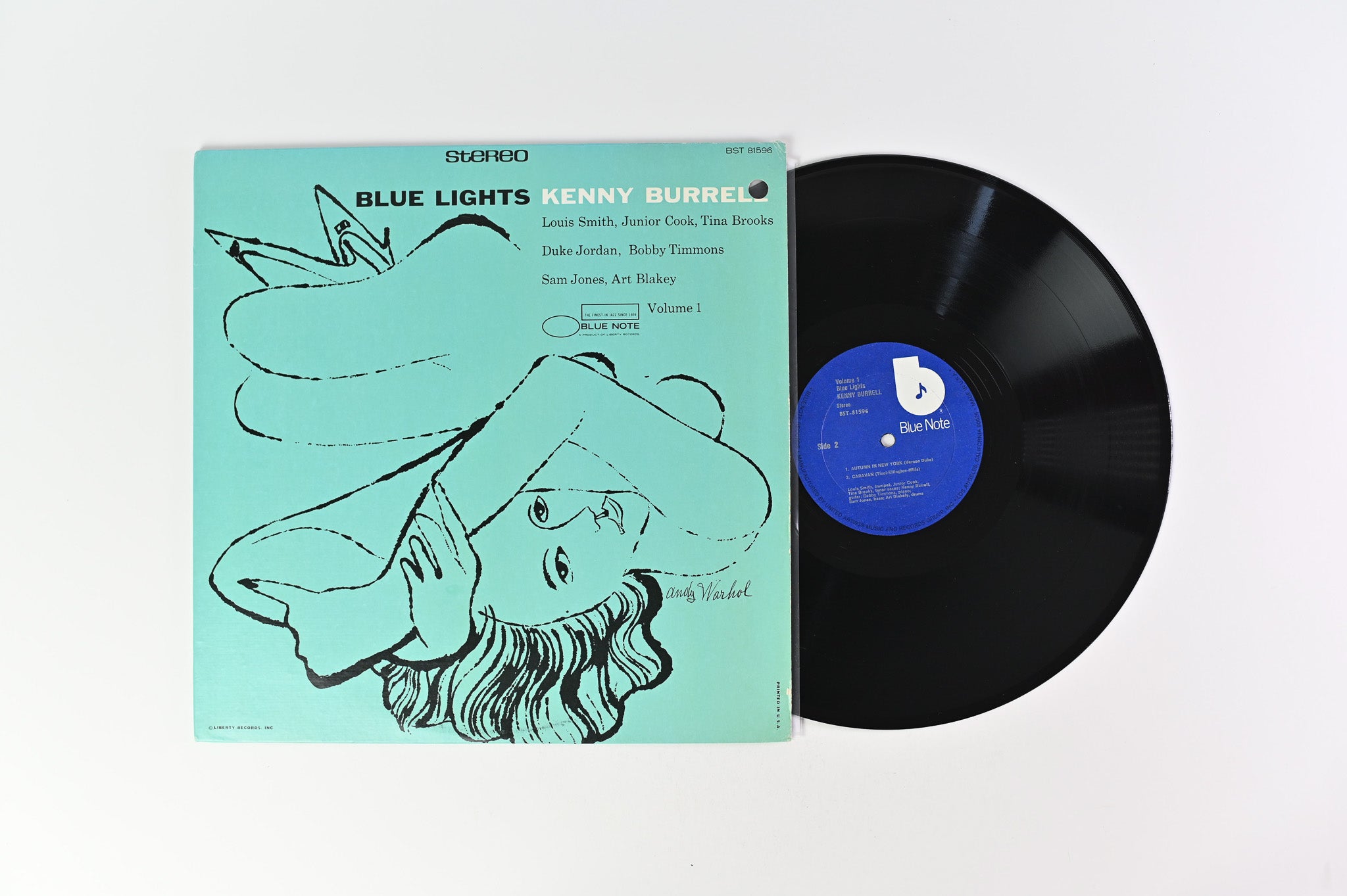 Kenny Burrell - Blue Lights, Volume 1 on Blue Note - BST 81596