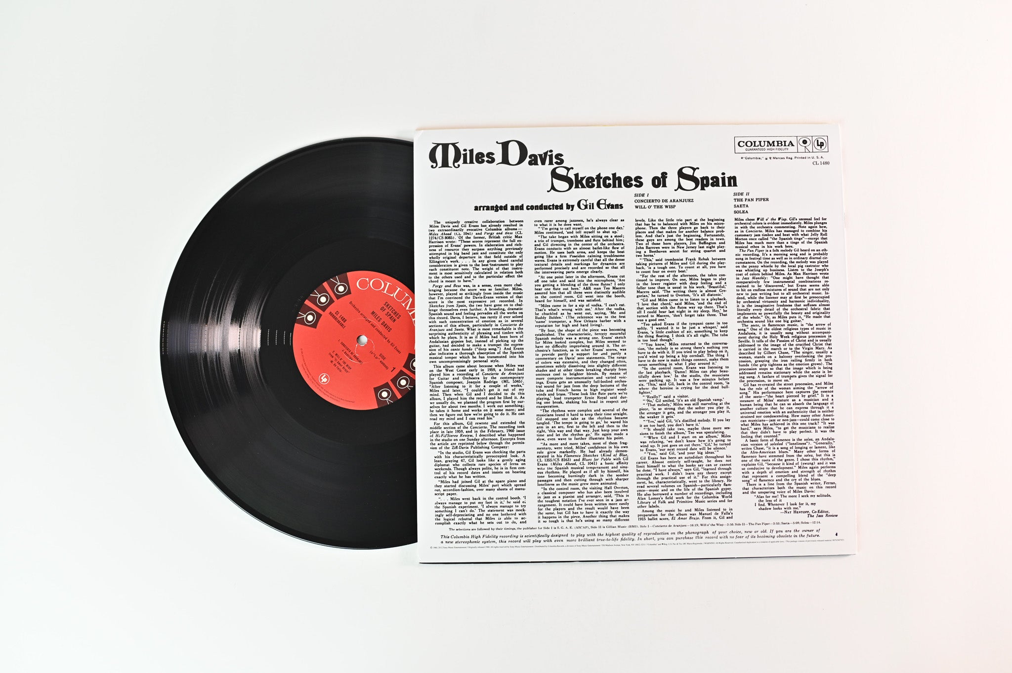 Miles Davis - Sketches Of Spain on Columbia