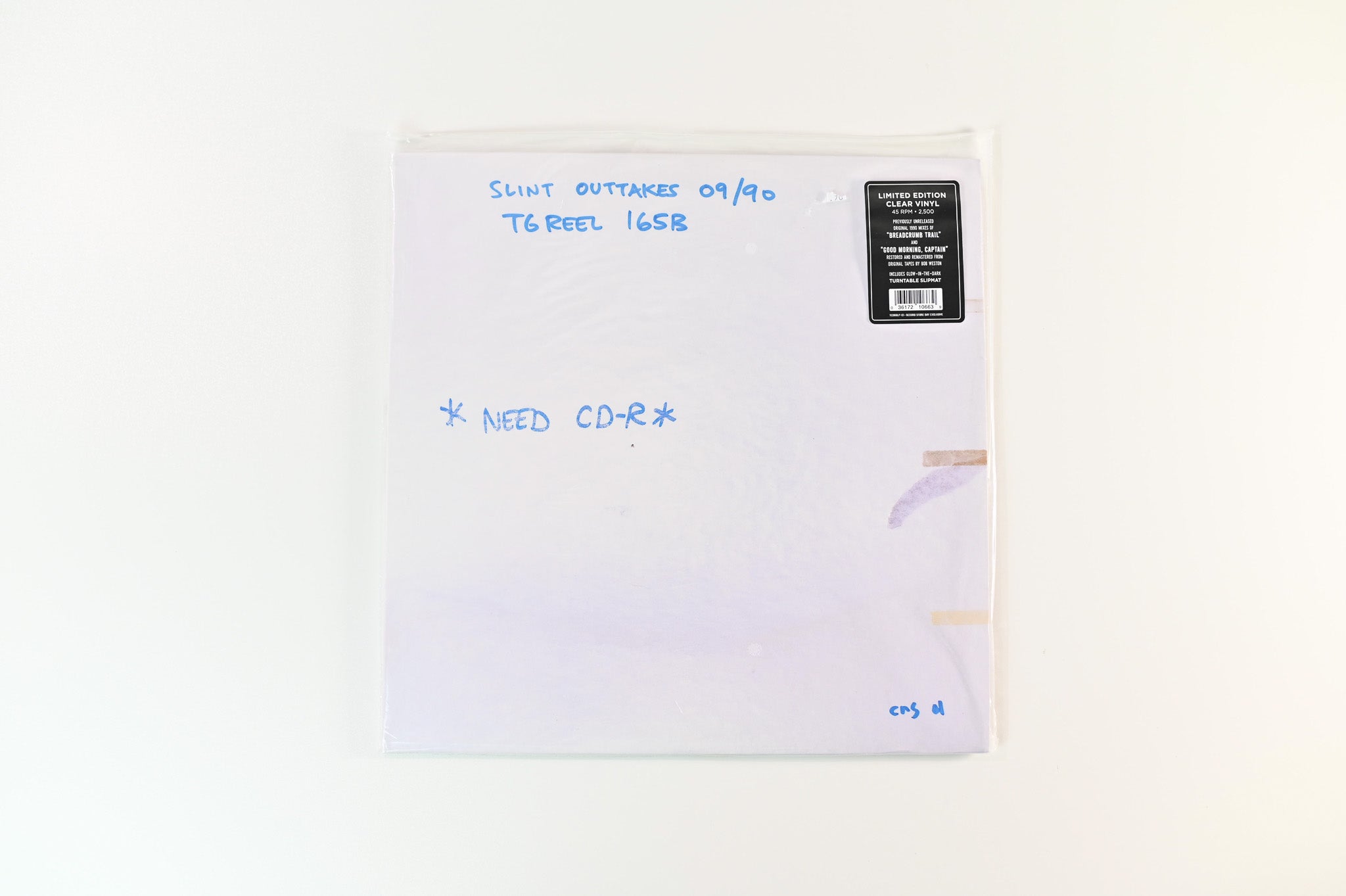 Slint - Breadcrumb Trail / Good Morning, Captain on Touch and Go RSD 2020 Ltd Clear Vinyl Sealed