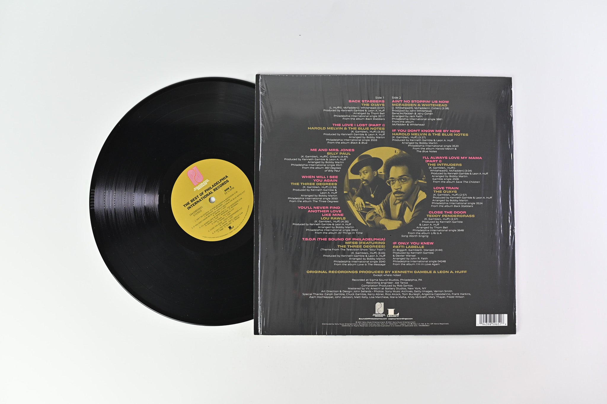 Various - The Best Of Philadelphia International Records on Philadelphia International Records / Legacy