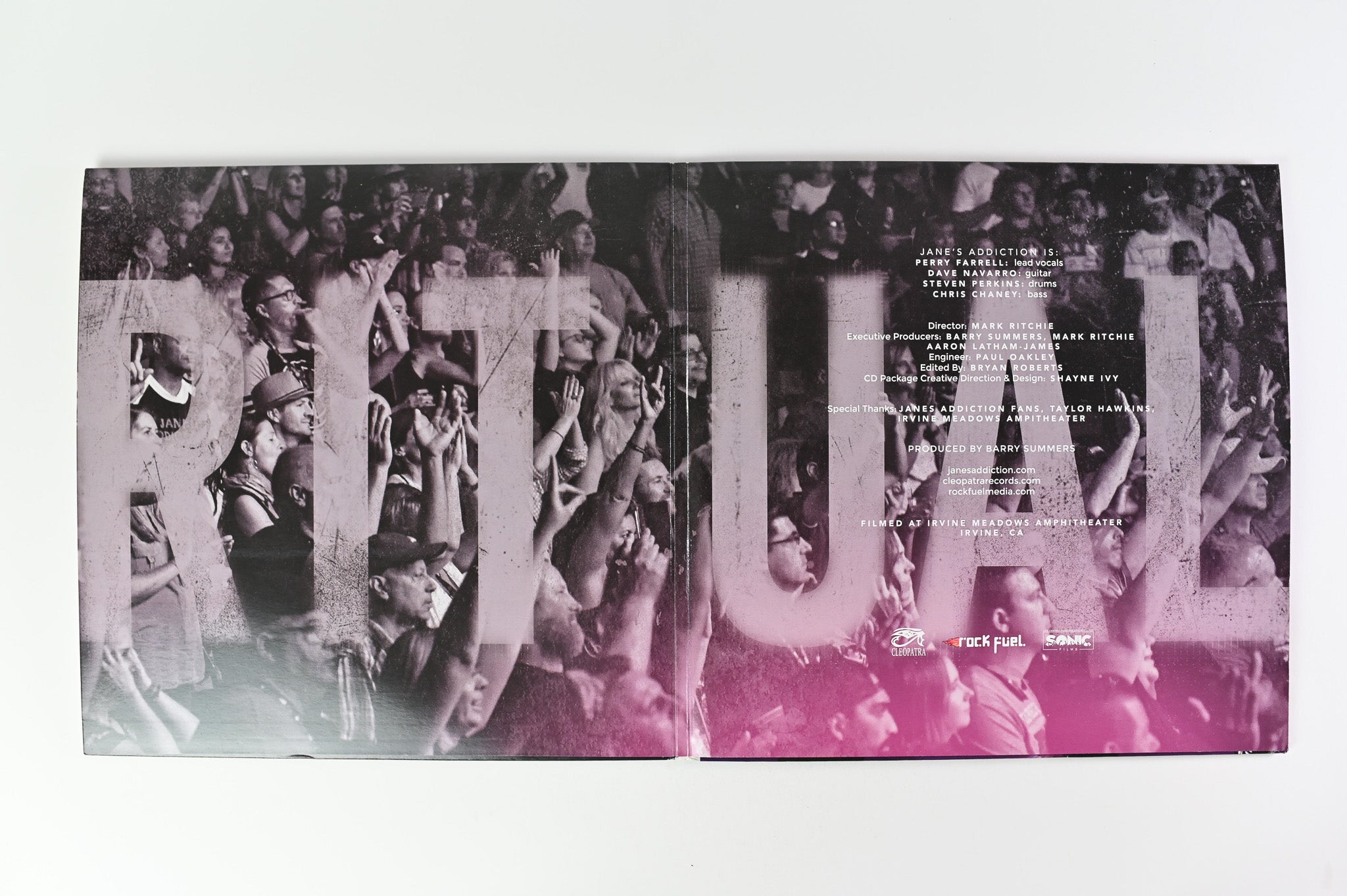 Jane's Addiction - Alive At Twenty-Five - Ritual De Lo Habitual on Cleopatra Ltd Yellow Vinyl Reissue