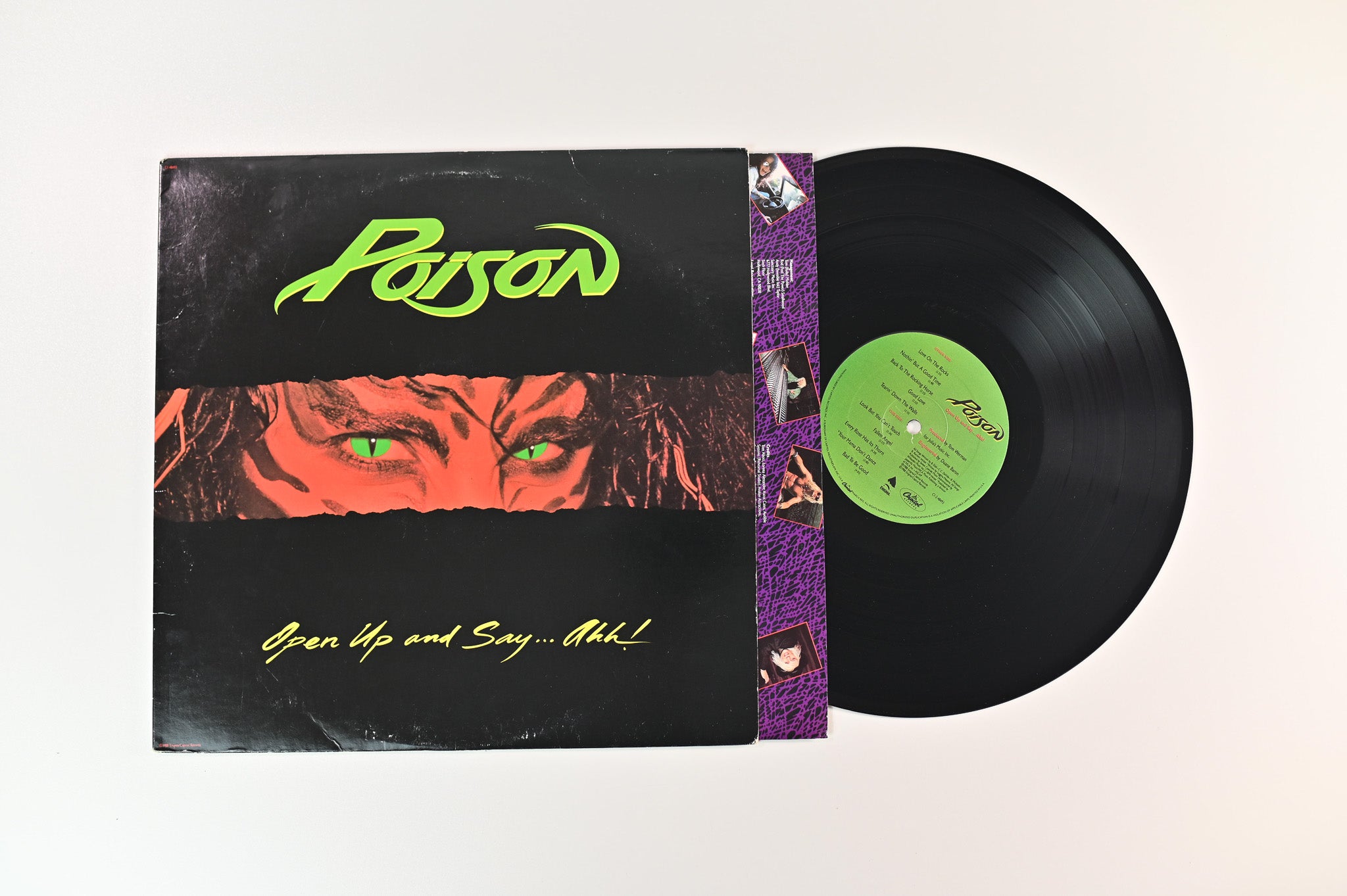 Poison - Open Up And Say ...Ahh! on Capitol