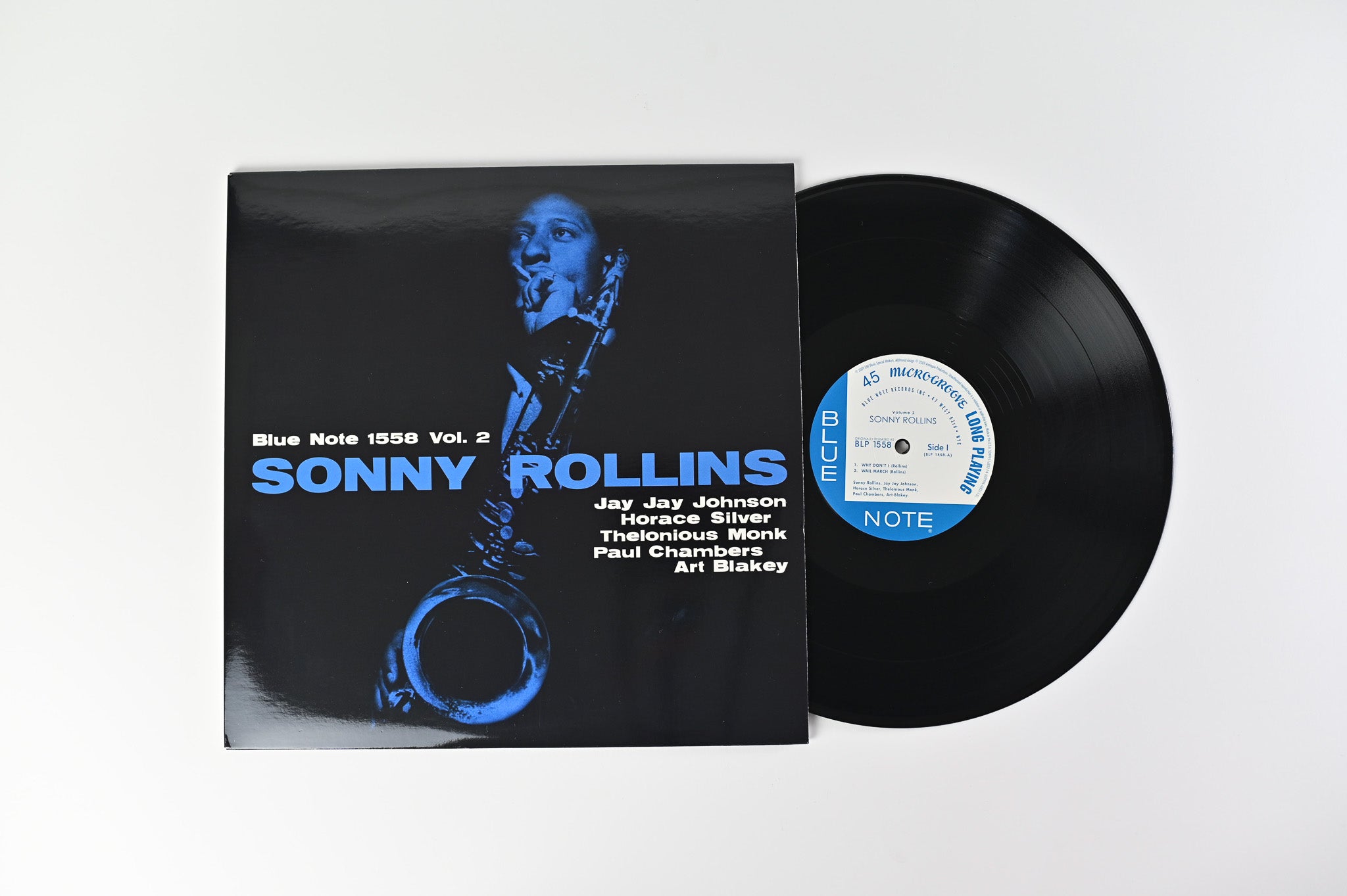 Sonny Rollins - Volume 2 on Blue Note Analogue Productions Reissue 45 RPM Numbered