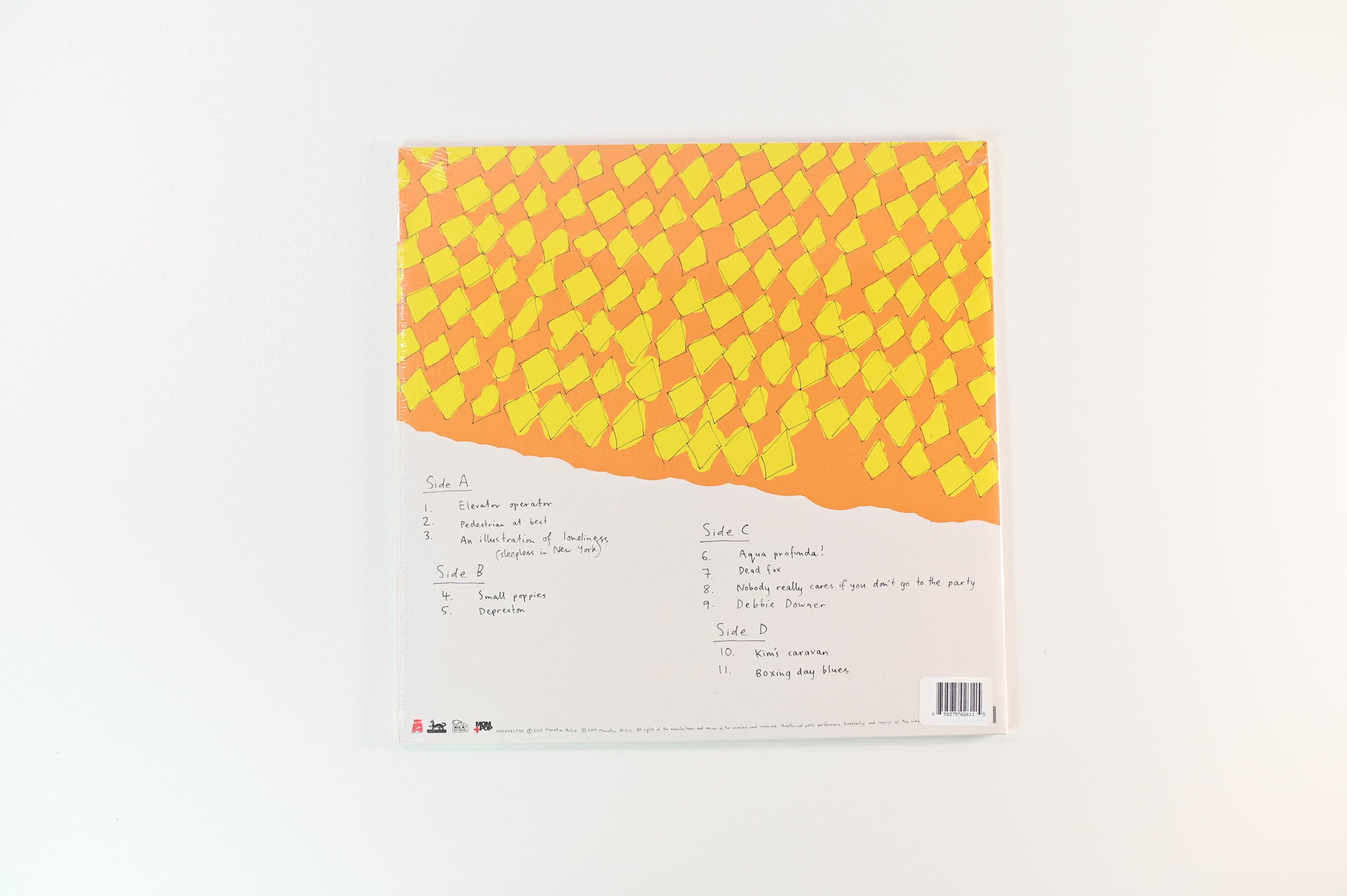 Courtney Barnett - Sometimes I Sit And Think, And Sometimes I Just Sit on Marathon Artists Yellow Translucent Sealed