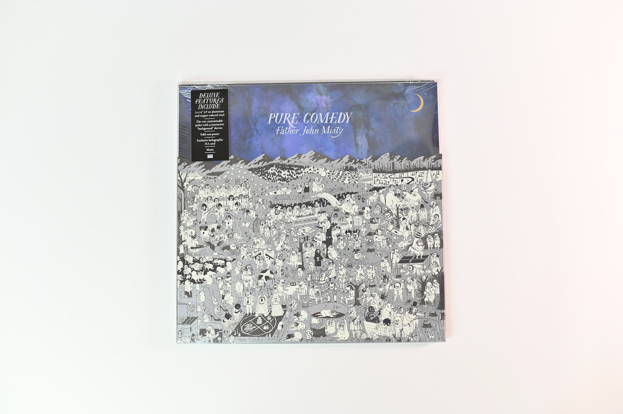 Father John Misty - Pure Comedy on Sub Pop Sealed Aluminum and Copper Colored Vinyl